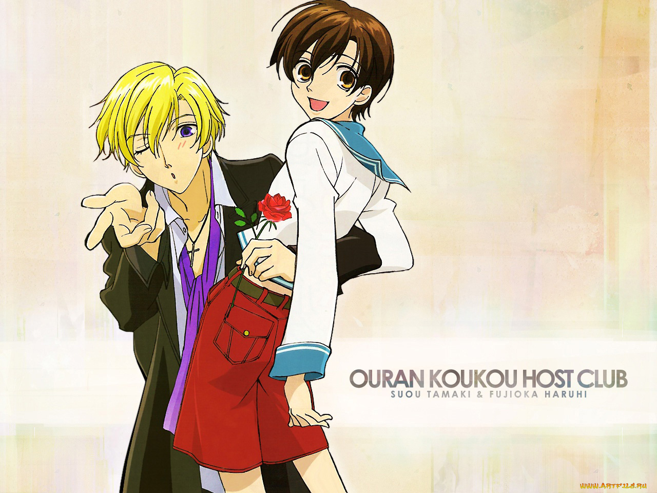 ouran, 12, аниме, high, school, host, club