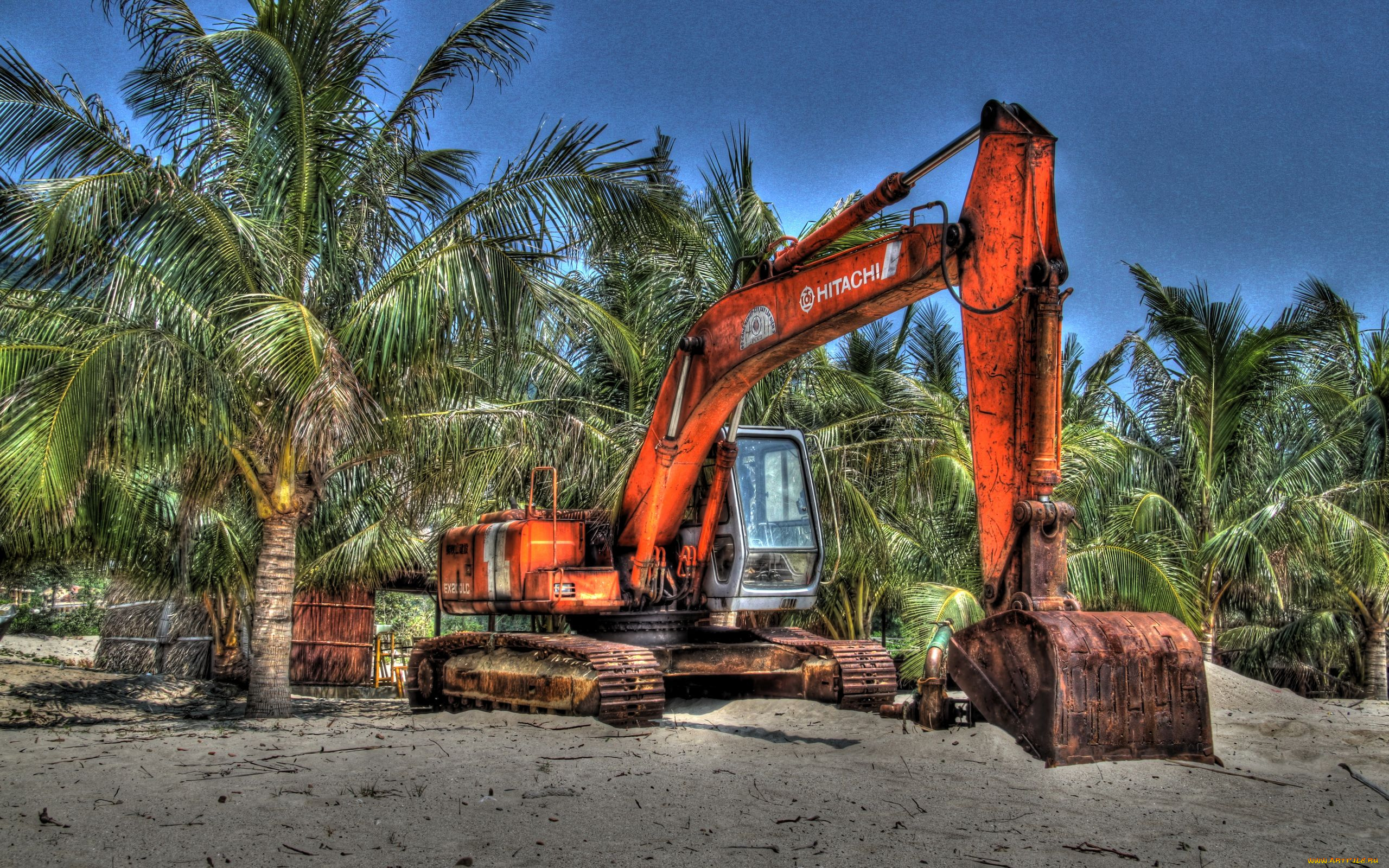 техника, экскаваторы