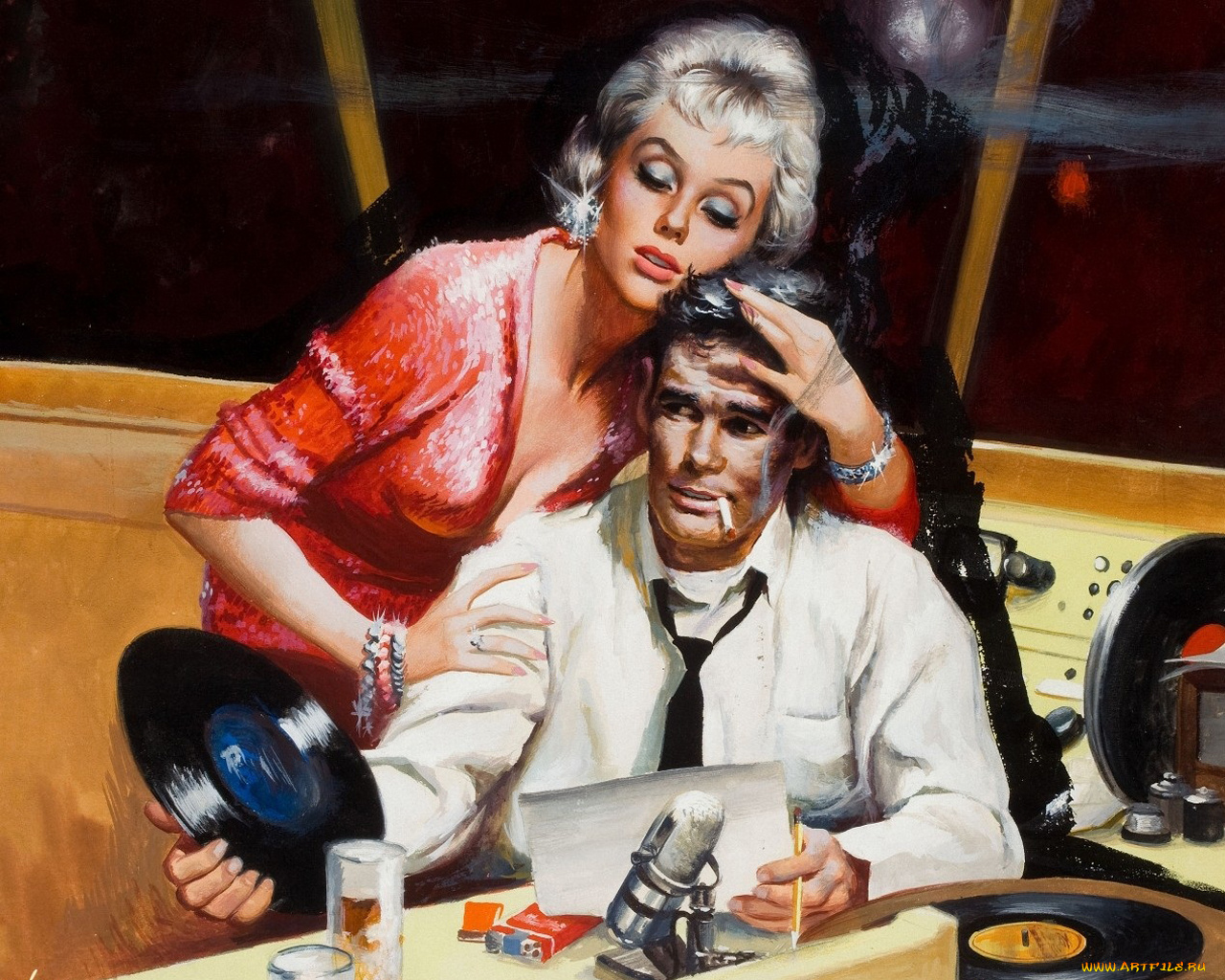 рисованные, люди