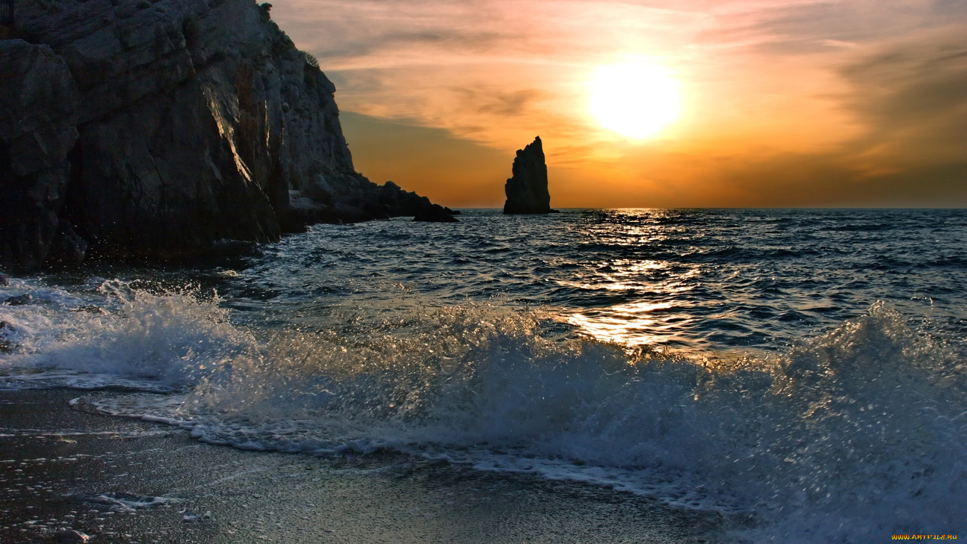 природа, восходы, закаты