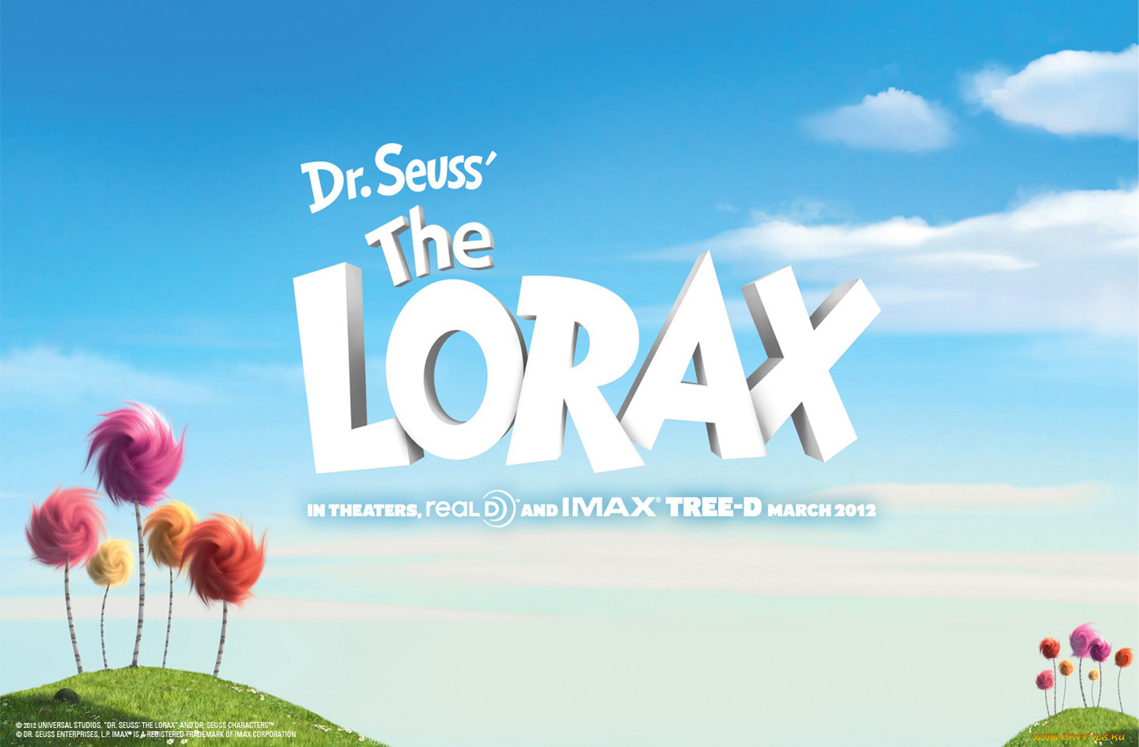 мультфильмы, dr, seuss`, the, lorax, , seuss