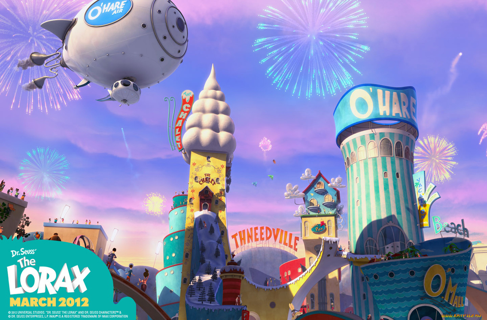 мультфильмы, dr, seuss`, the, lorax, , seuss