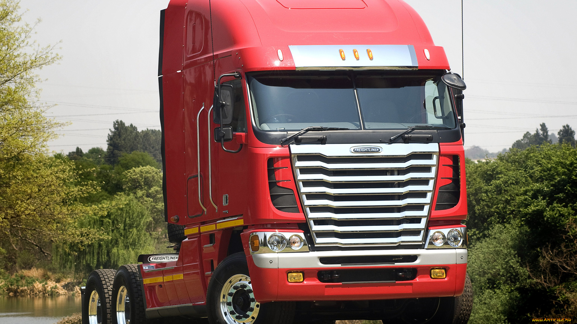 автомобили, freightliner, тягач