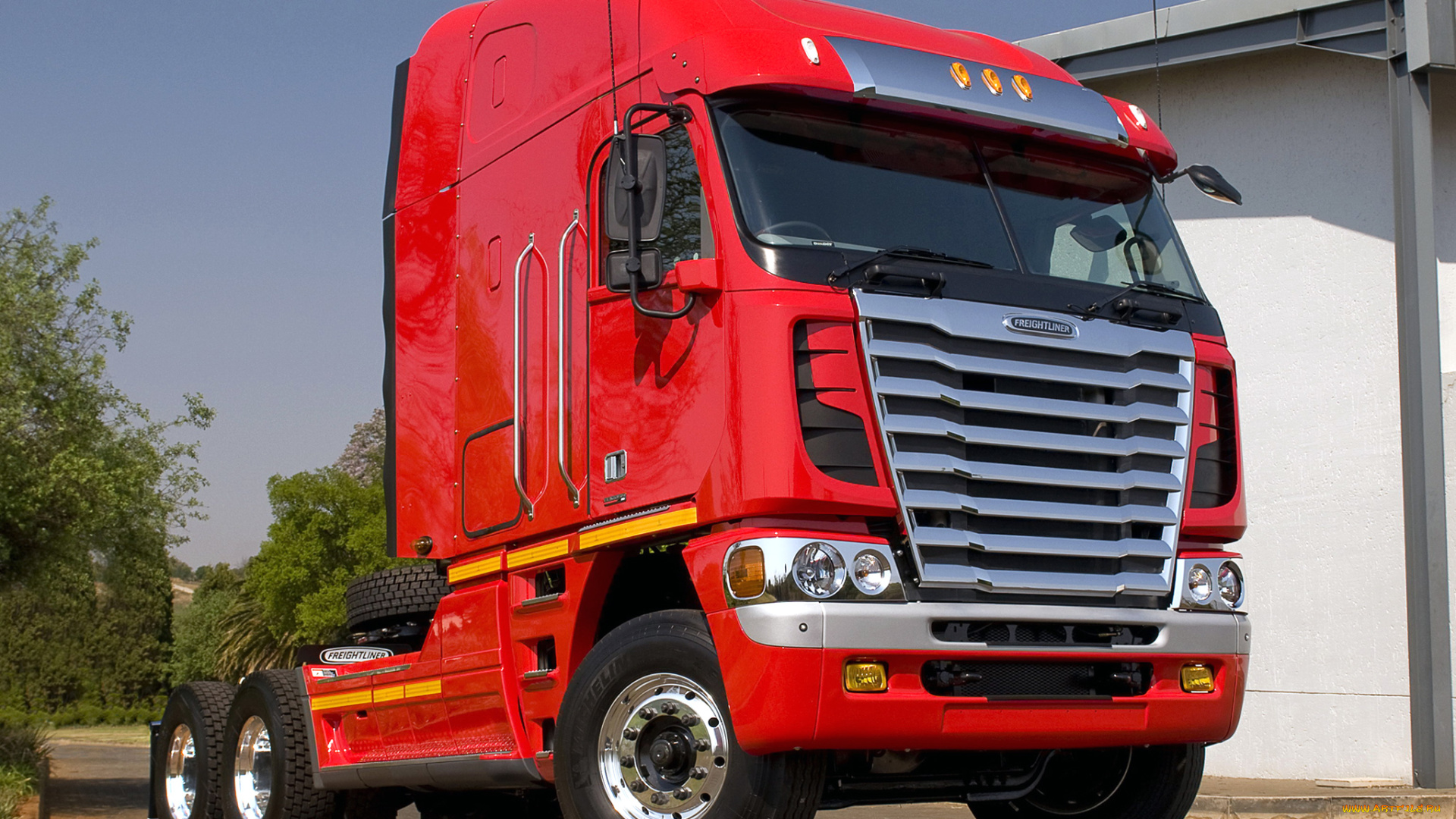 автомобили, freightliner, тягач