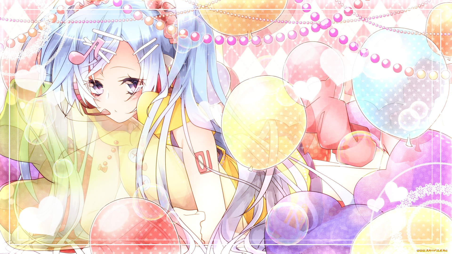 hatsune, miku, аниме, vocaloid