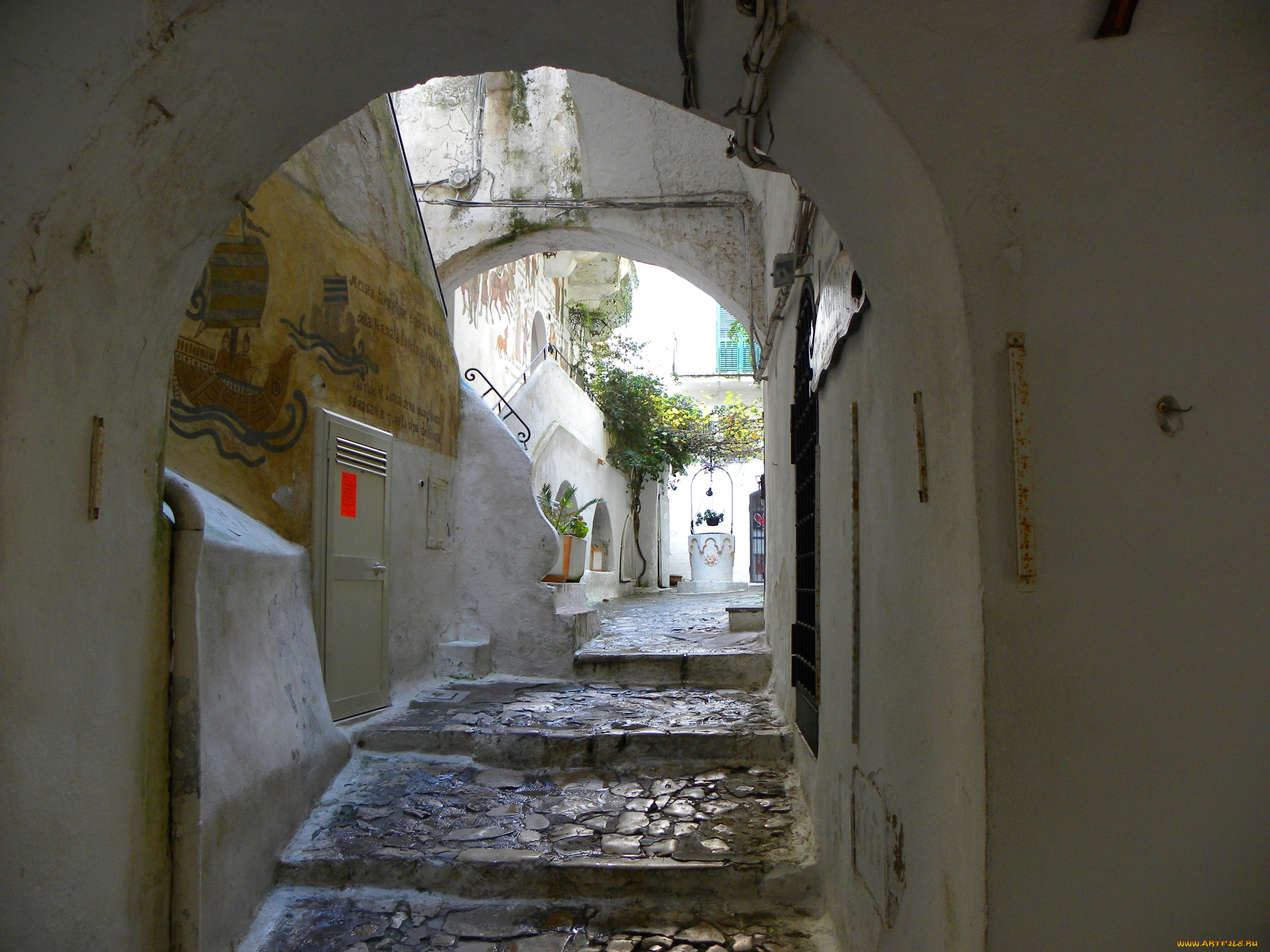 sperlonga, города, улицы, площади, набережные, италия