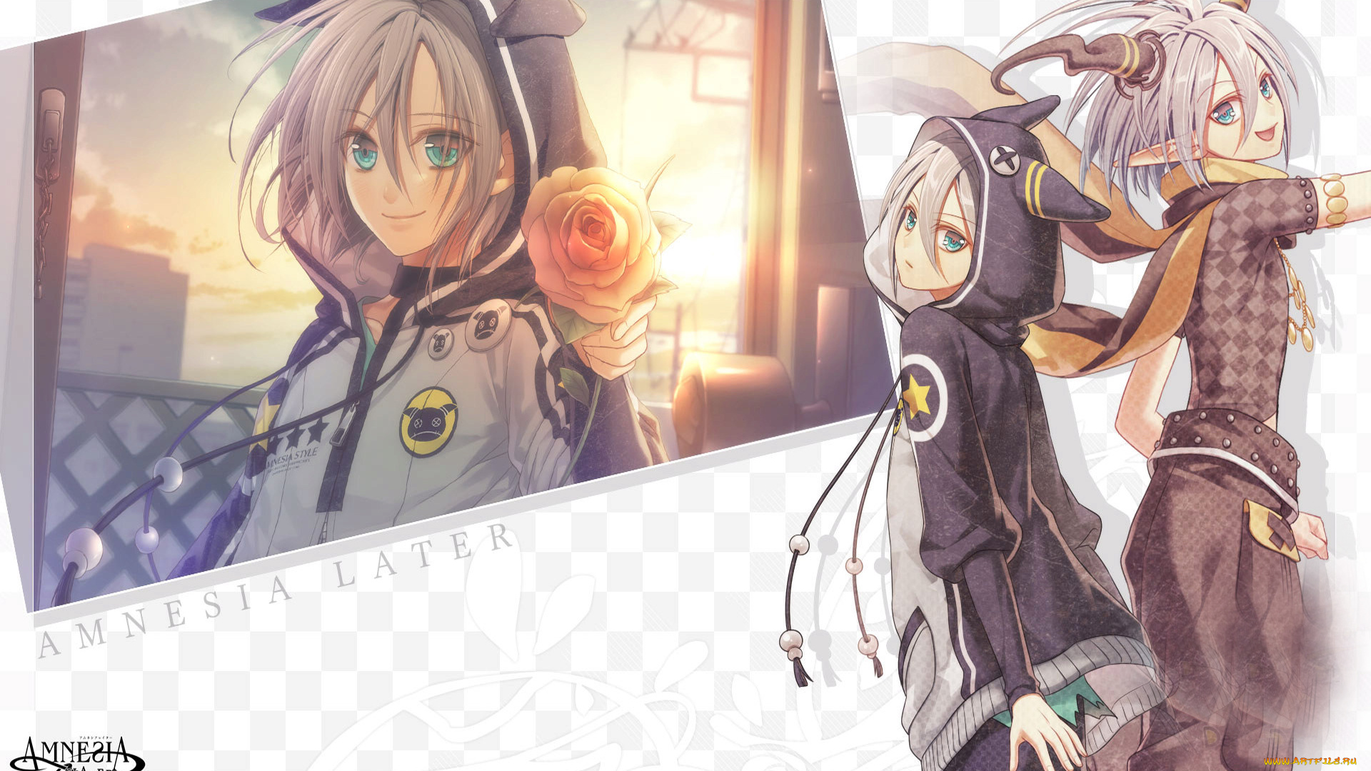 аниме, amnesia, , later