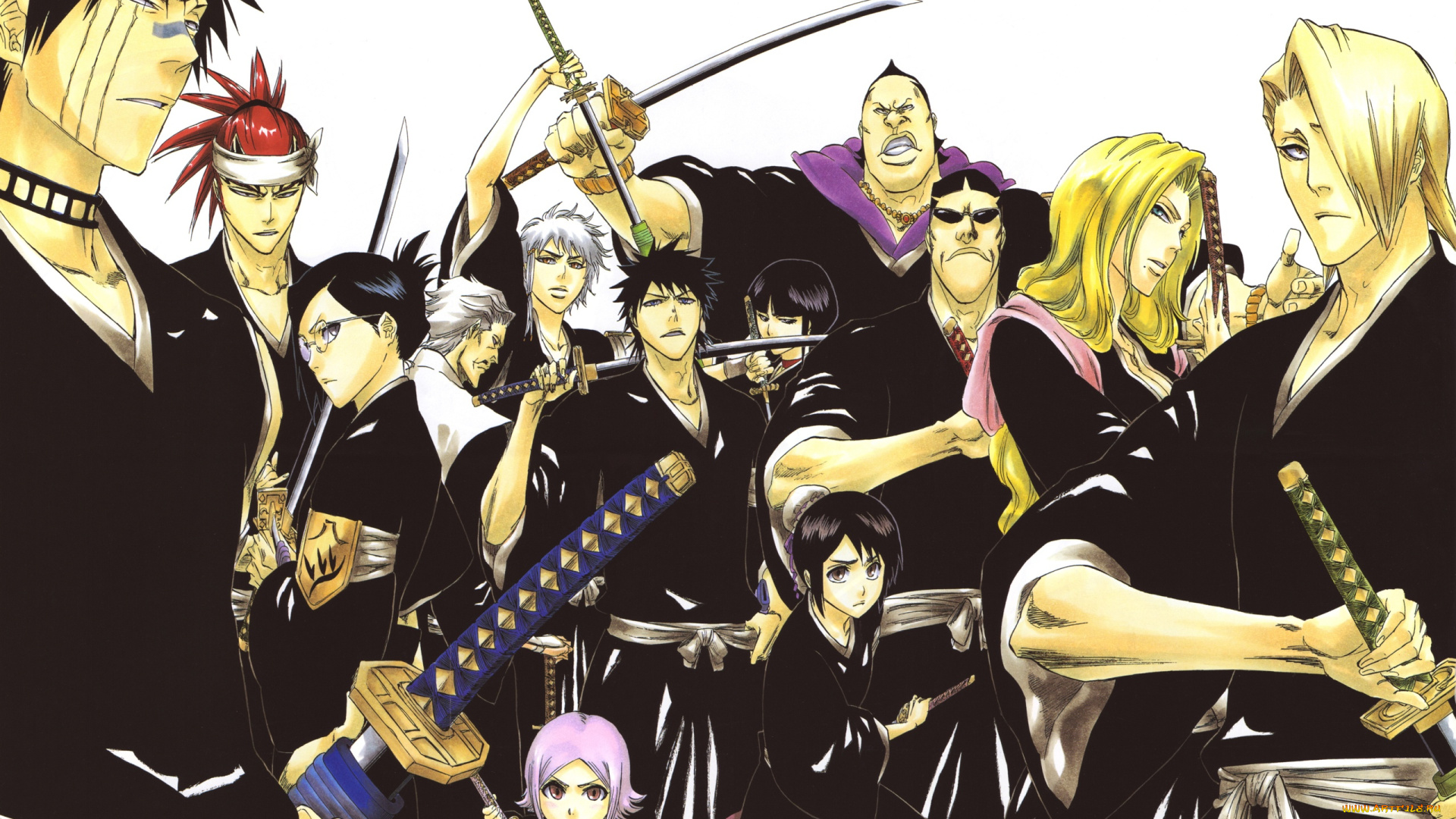 аниме, bleach, death