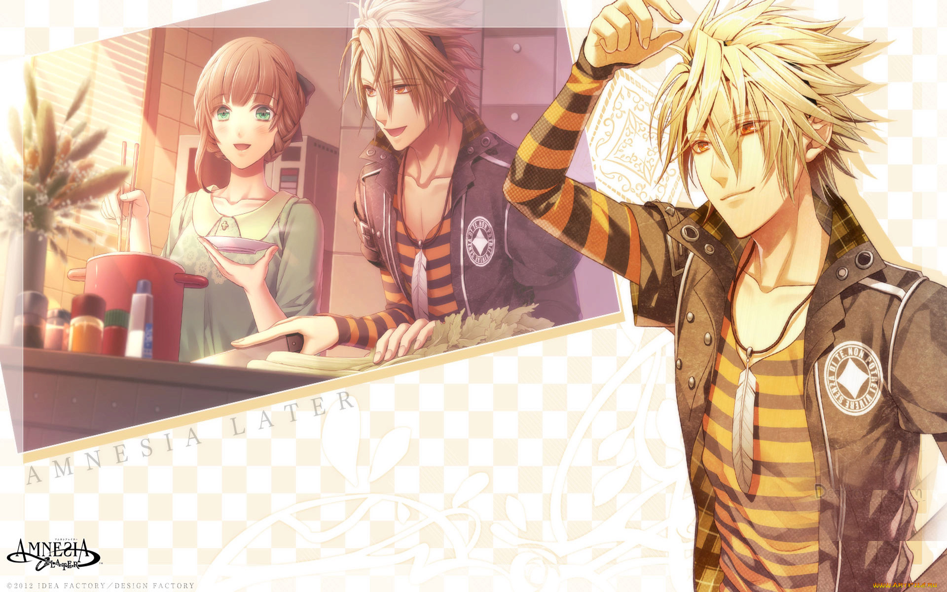 аниме, amnesia, , later