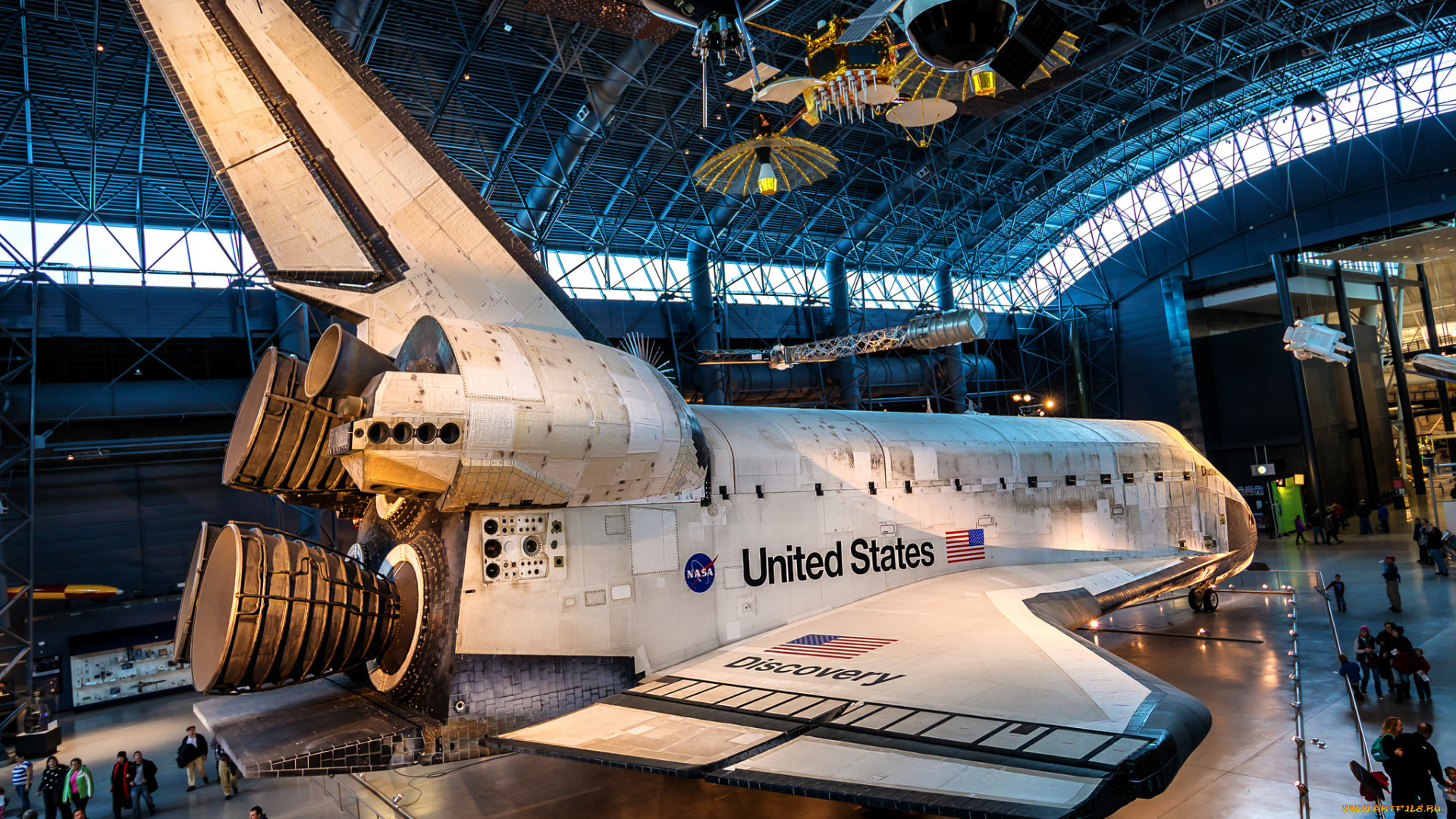 космос, космические, корабли, , космические, станции, ангар, шаттл