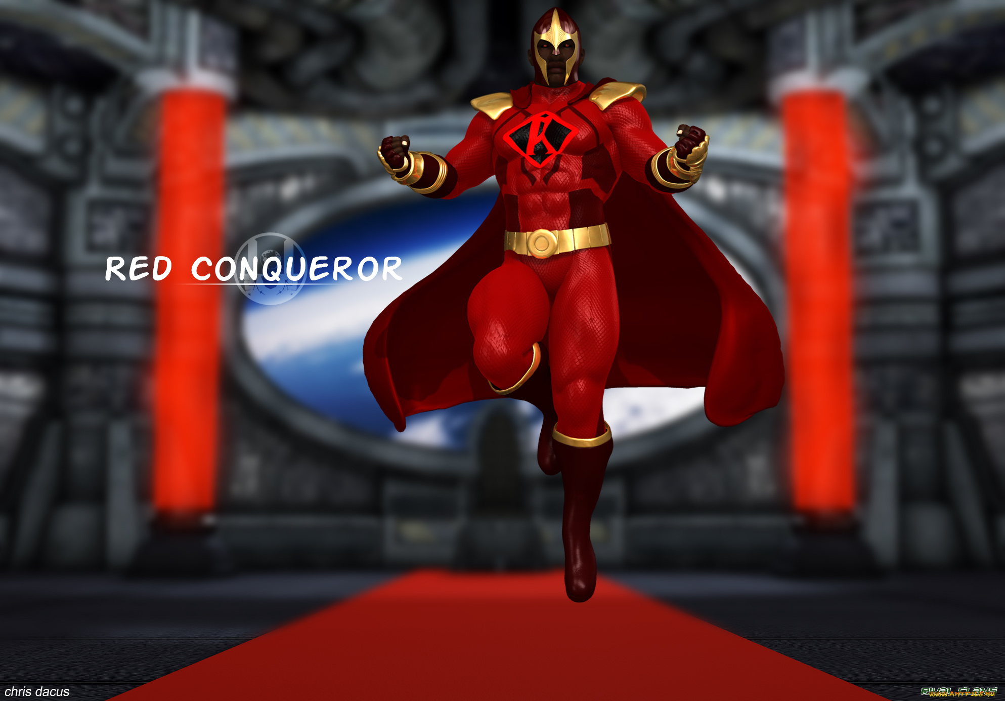 rival, clans, 3д, графика, fantasy, , фантазия, супермен