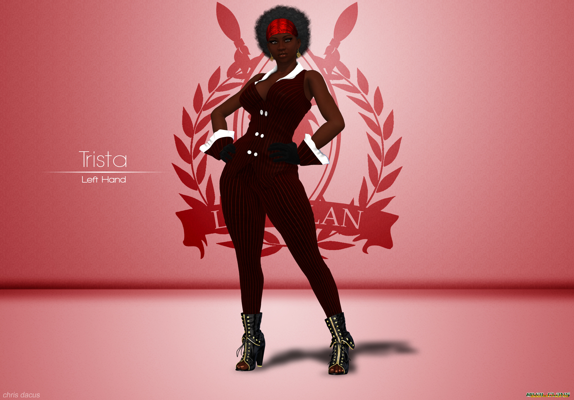 rival, clans, 3д, графика, fantasy, , фантазия, девушка