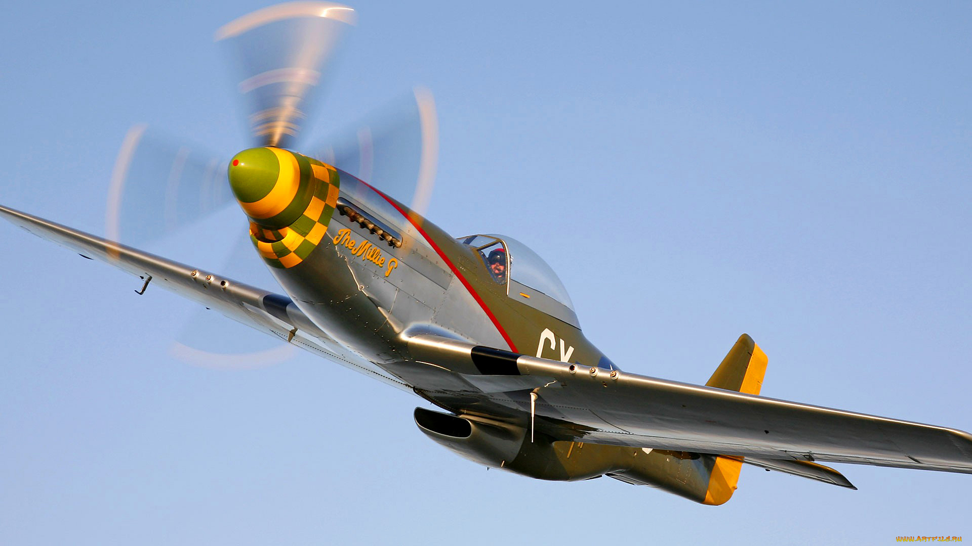 авиация, лёгкие, одномоторные, самолёты, самолет, p-51, mustang, ретро, пропеллер, небо, полет, пилот, истребитель