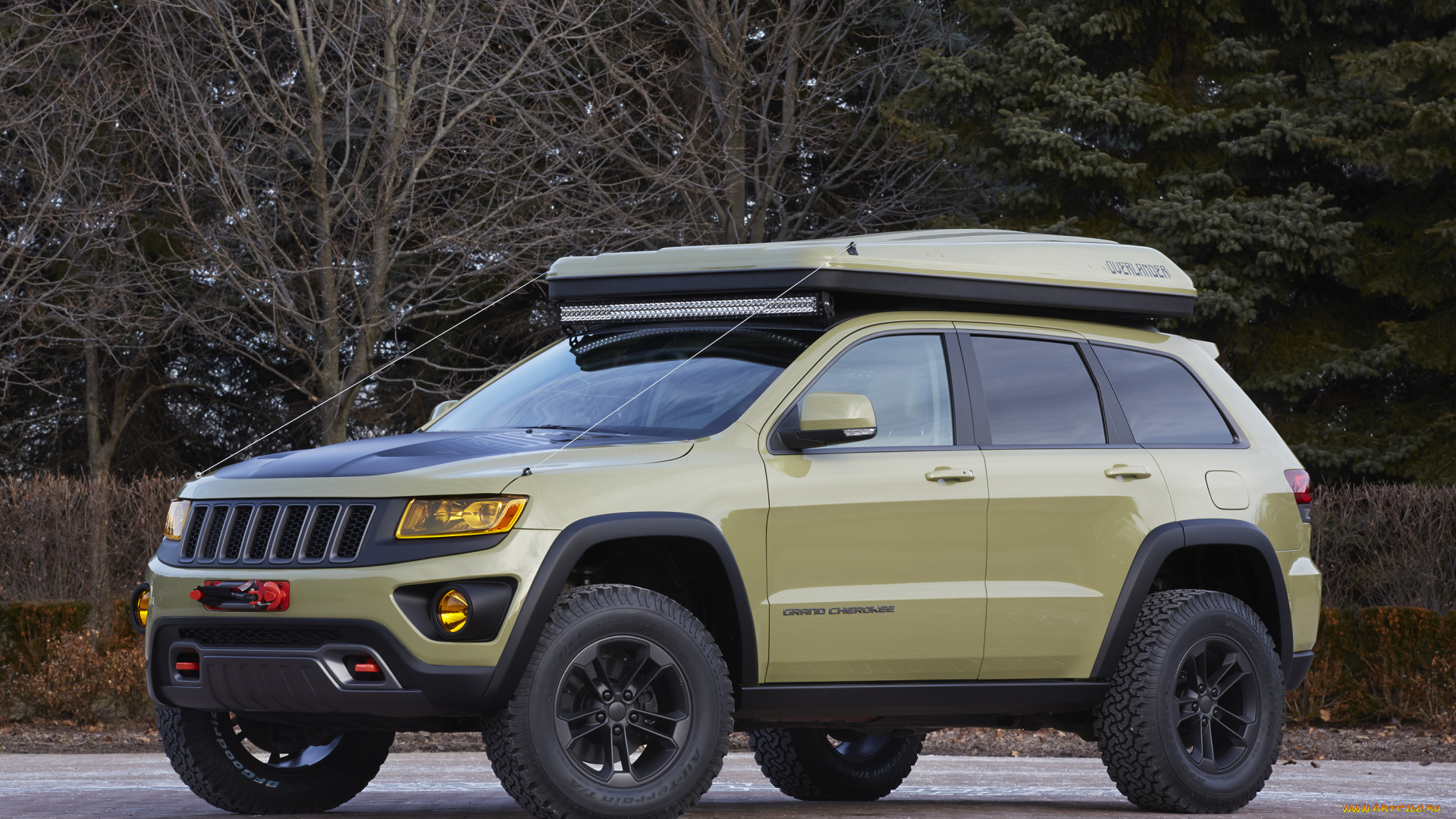 автомобили, jeep, overlander, cherokee, grand, 2015г, wk2, concept