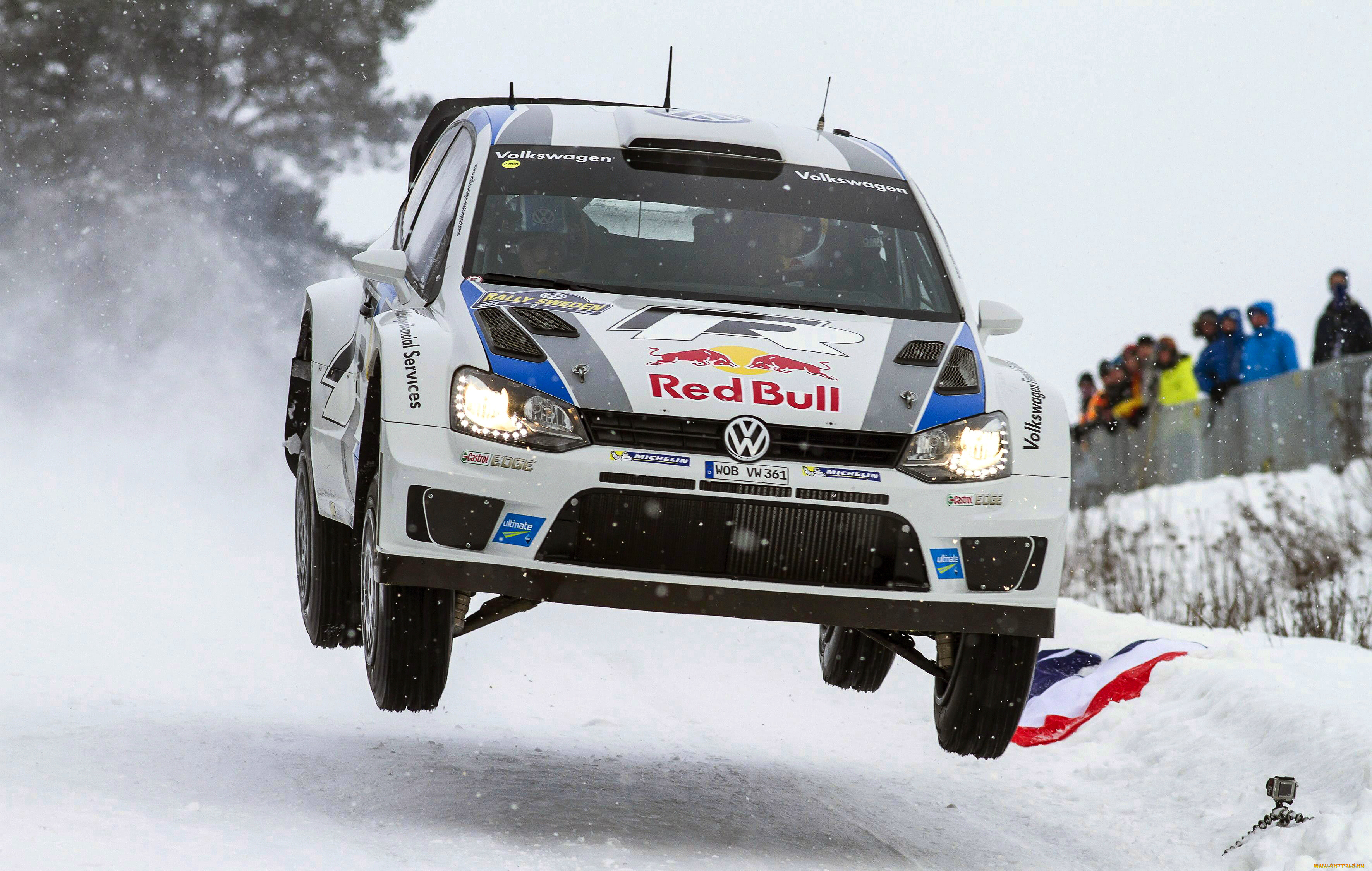 volkswagen, wrc, спорт, авторалли, снег, rally, машина, ралли, зима, белый, wrc, volkswagen, polo