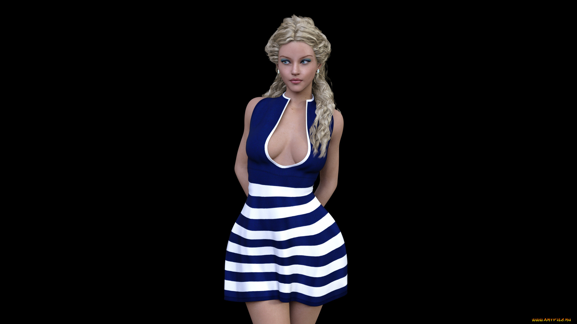 3д, графика, люди, , people, фон, взгляд, девушка