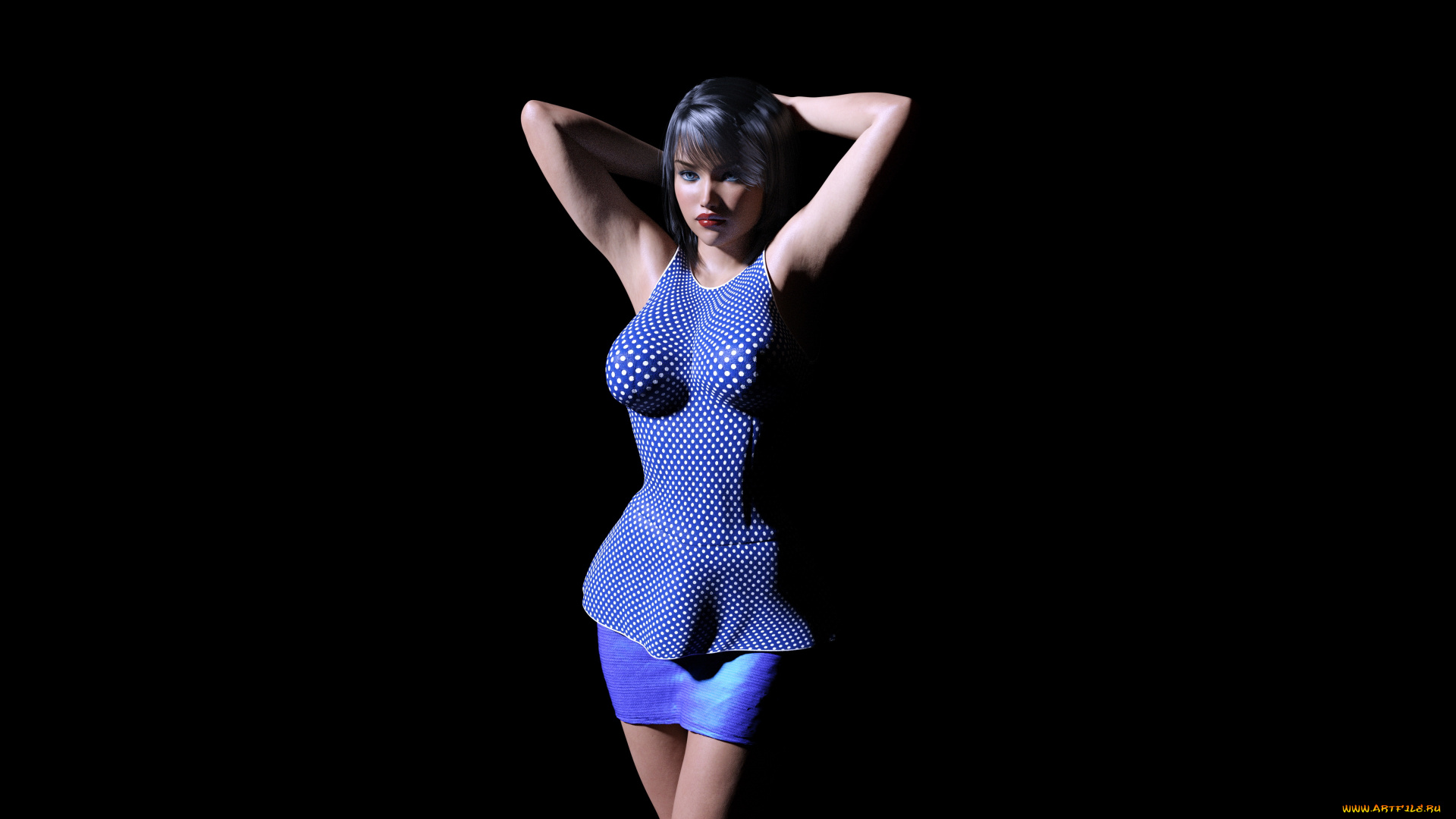 3д, графика, люди, , people, фон, взгляд, девушка