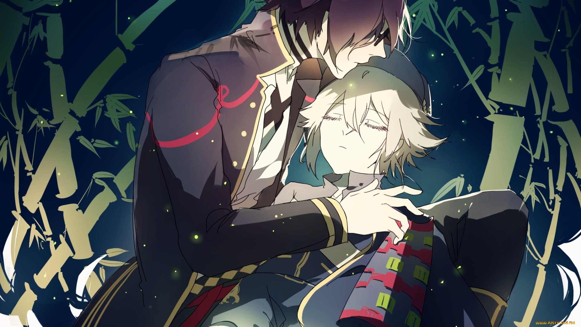 аниме, touken, ranbu, парни, touken, ranbu