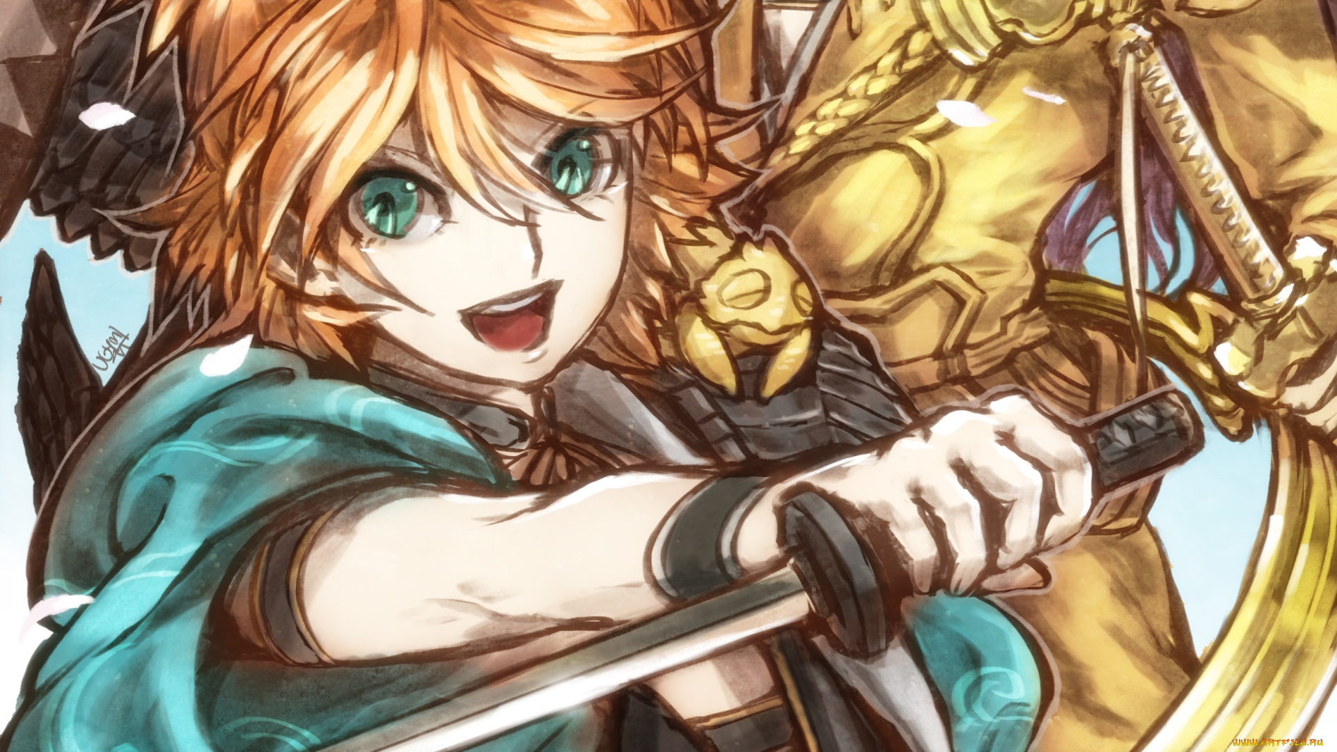 аниме, touken, ranbu, touken, ranbu, парень