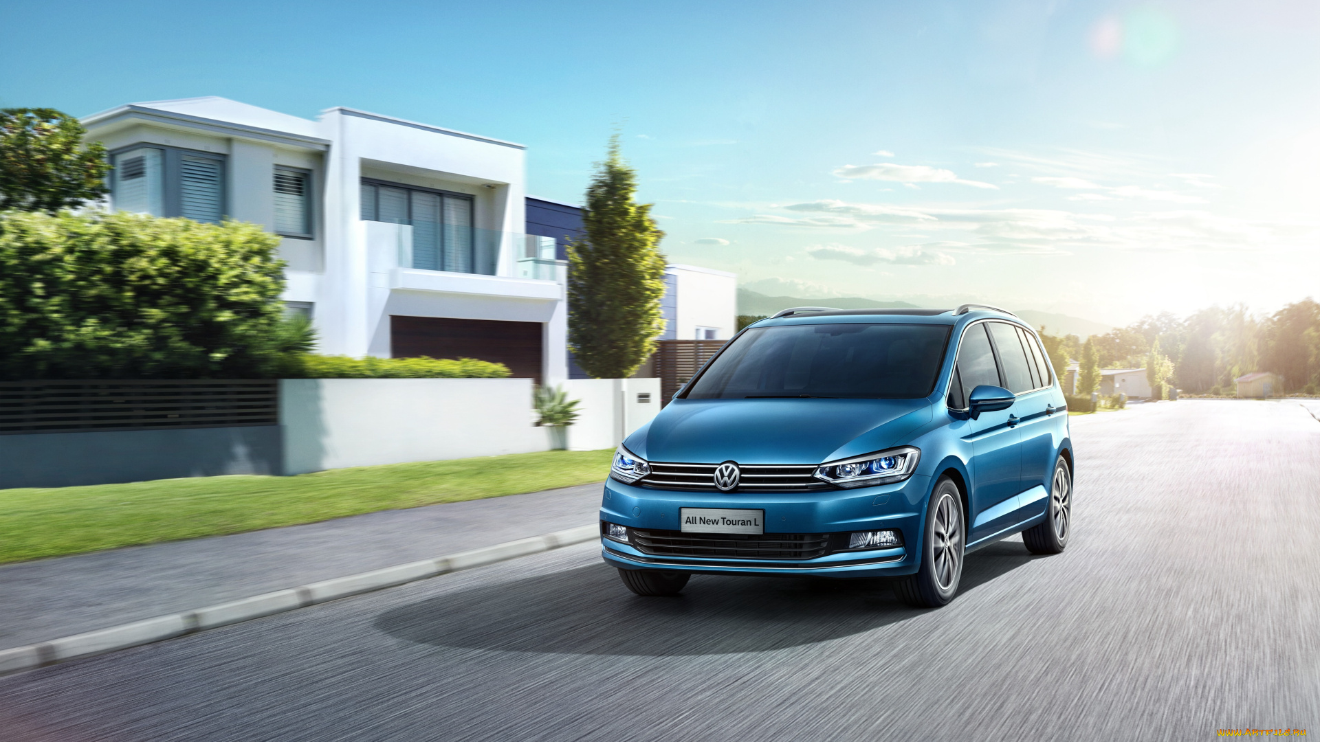 автомобили, volkswagen, 2016г, touran, l