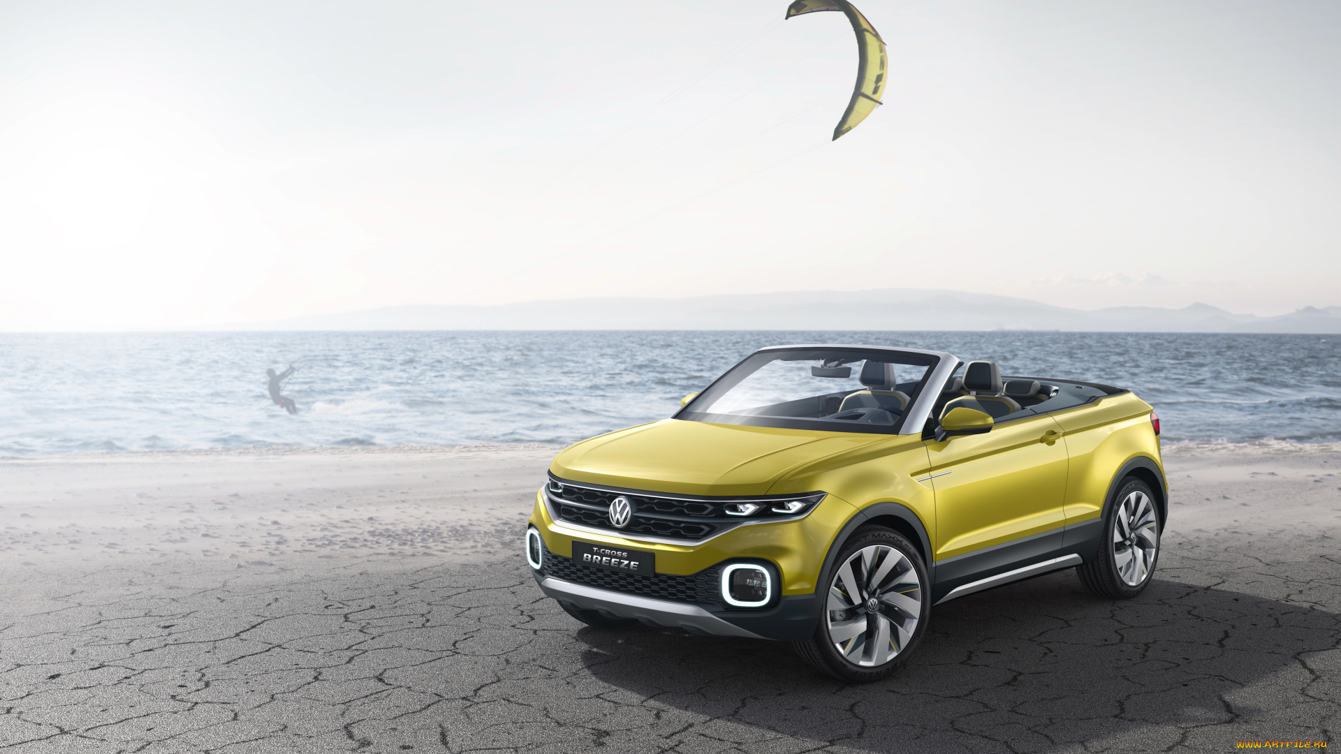 автомобили, volkswagen, t-cross, breeze, concept, 2016г