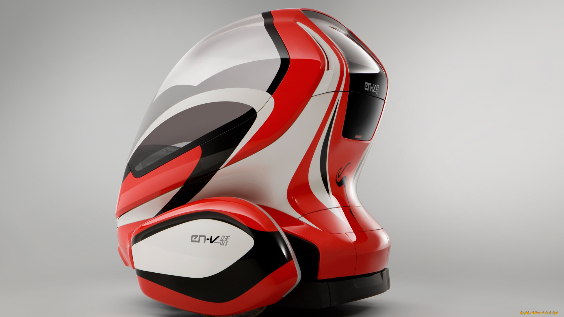 gm, en-v, concept, автомобили, gm-gmc, en-v, красный, gm, car, concept