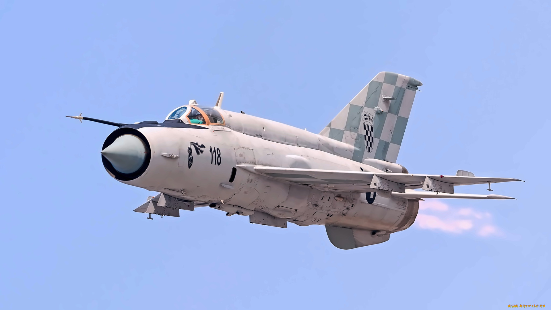 mig-21bis, авиация, боевые, самолёты, истребитель