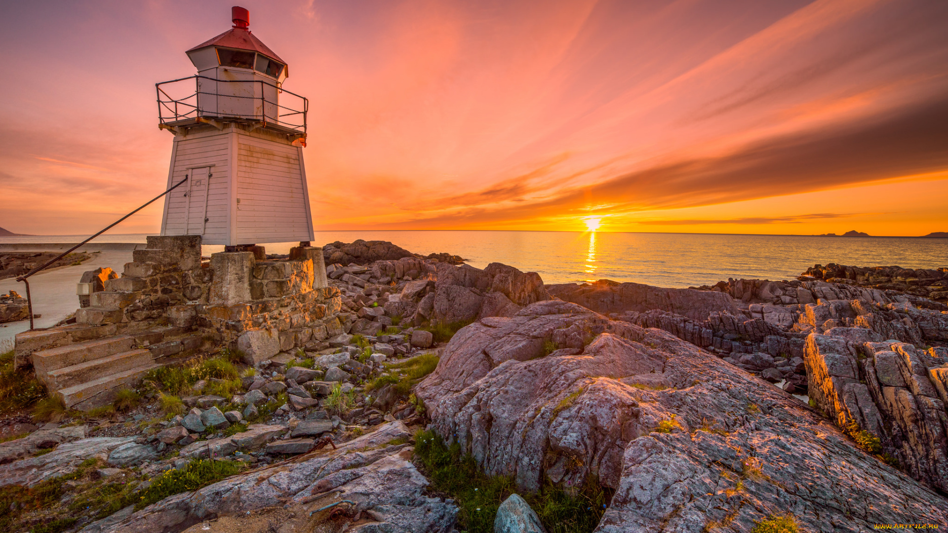 природа, маяки, побережье, маяк
