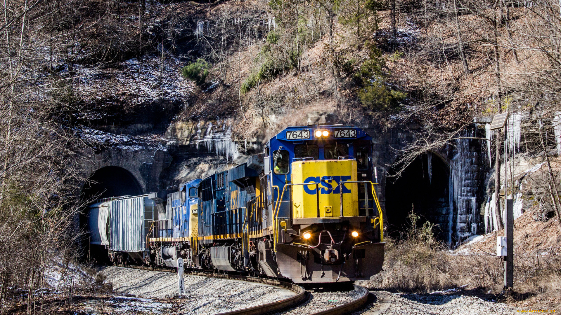 техника, поезда, рельсы, локомотив, состав