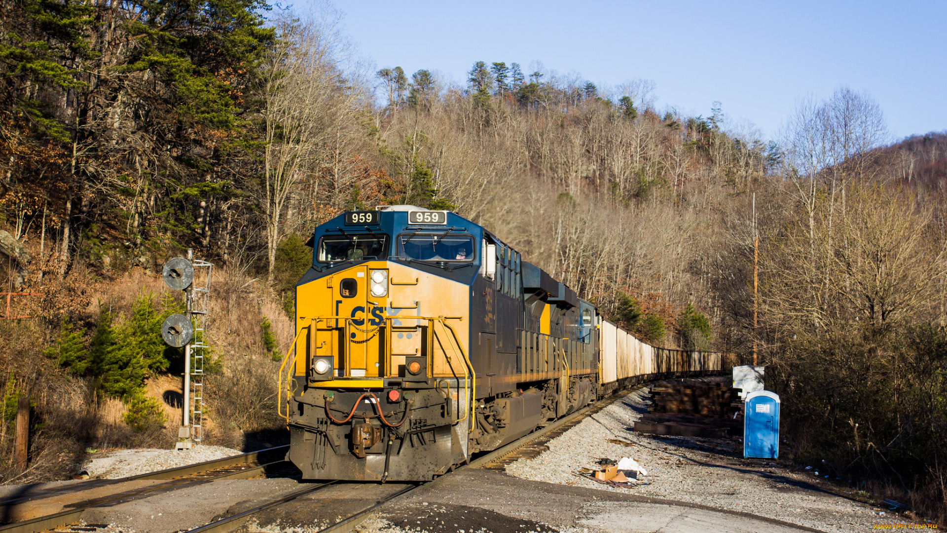 техника, поезда, рельсы, локомотив, состав