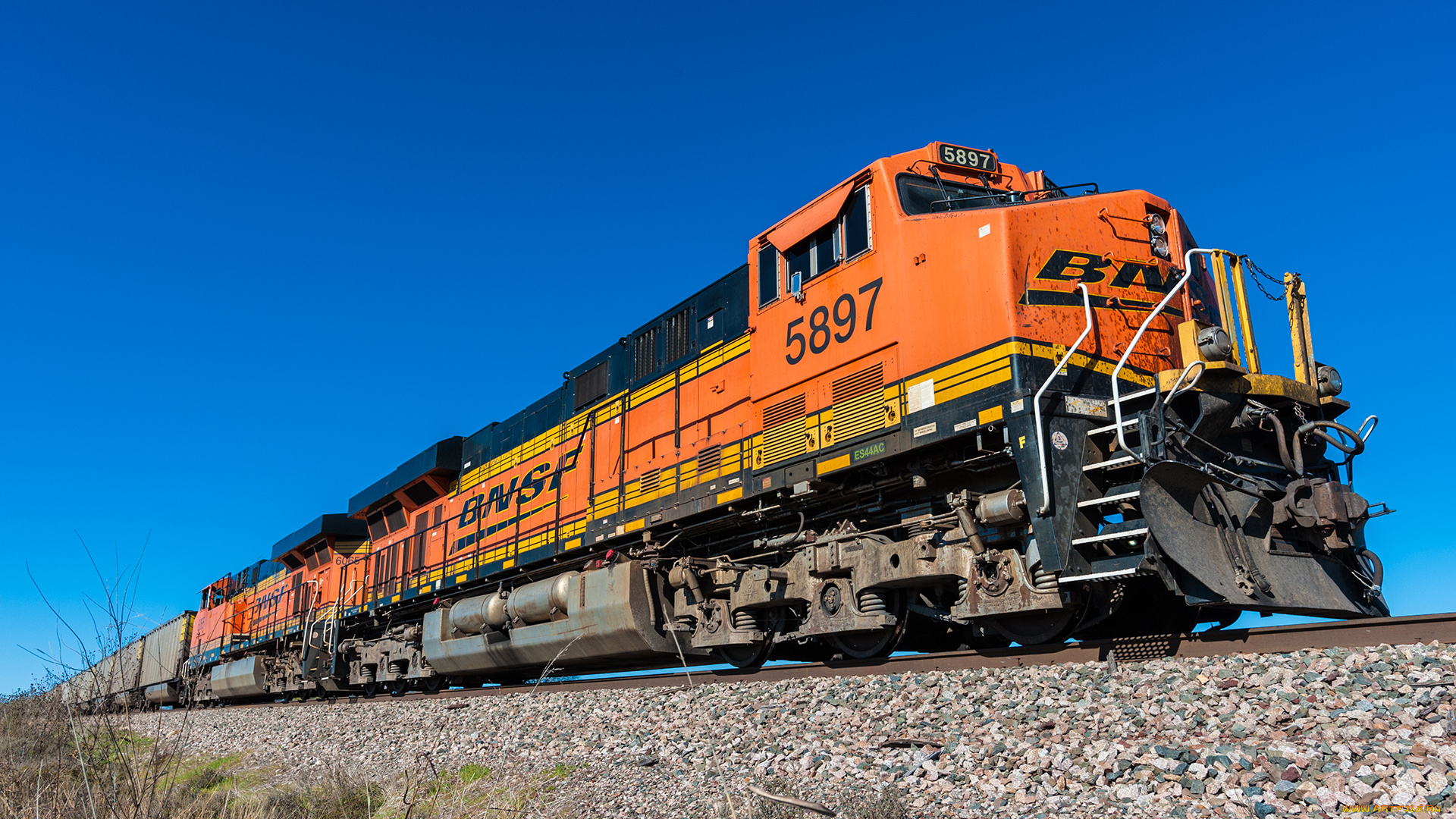 техника, поезда, рельсы, локомотив, состав