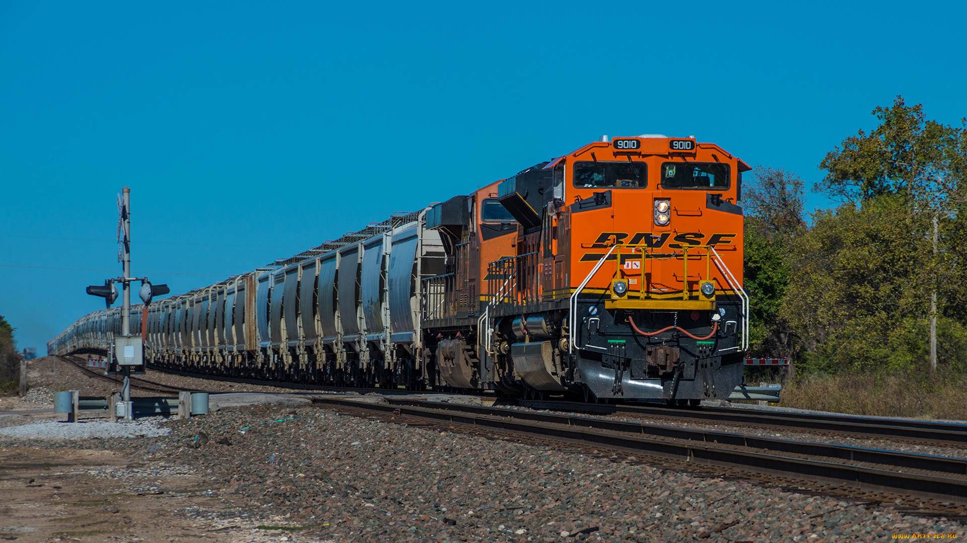 техника, поезда, рельсы, локомотив, состав