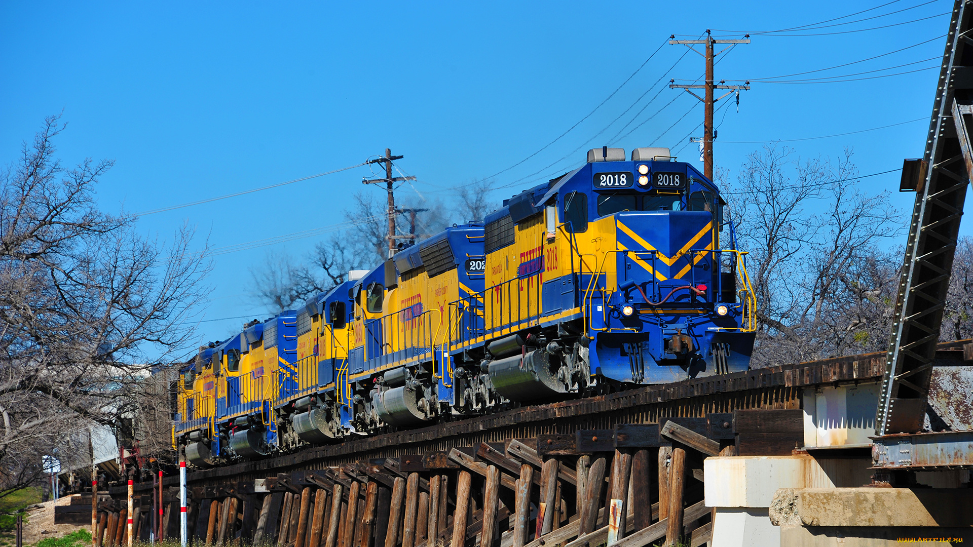 техника, поезда, рельсы, локомотив, состав