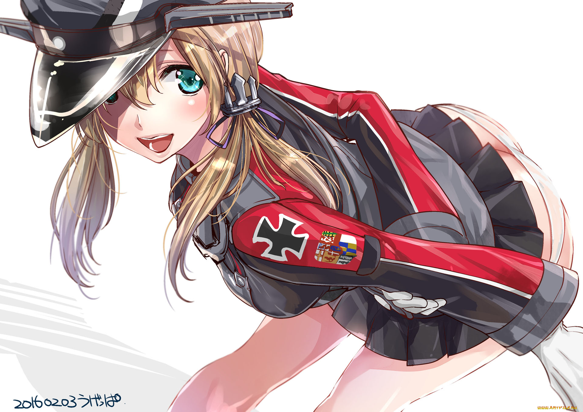 аниме, kantai, collection, kantai, collection, kancolle, prinz, eugen