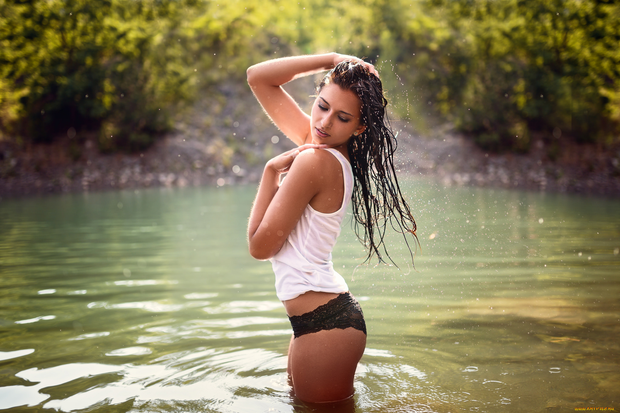 девушки, -unsort, , брюнетки, , шатенки, взгляд, лицо