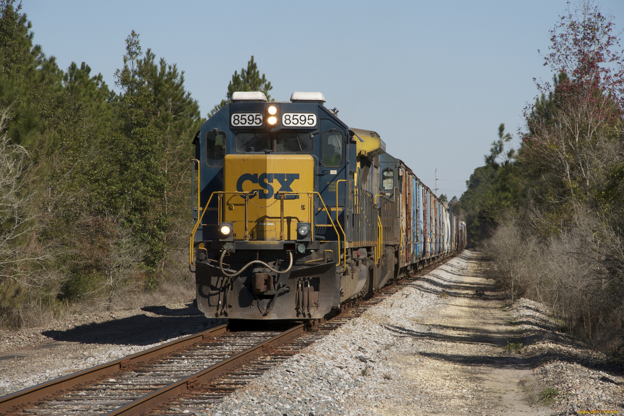 техника, поезда, рельсы, локомотив, состав