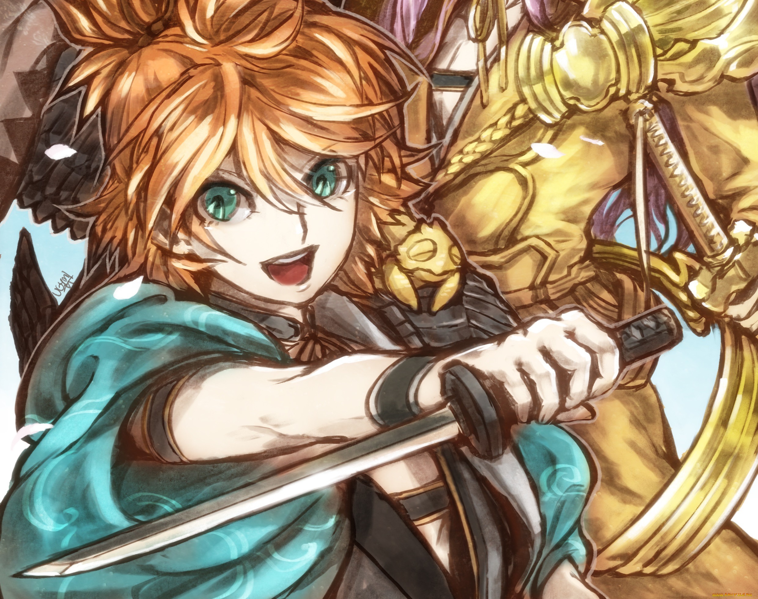 аниме, touken, ranbu, touken, ranbu, парень