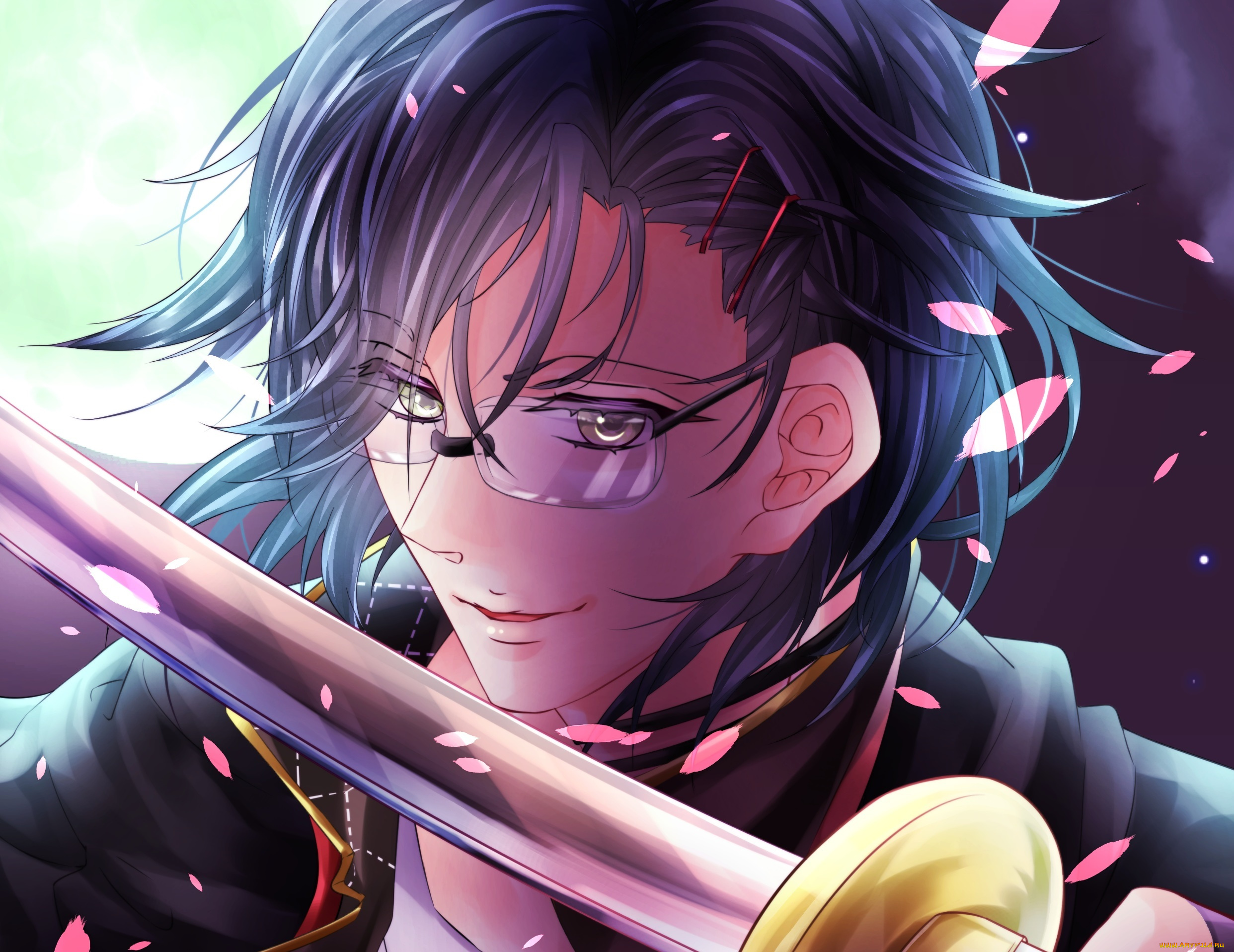 аниме, touken, ranbu, touken, ranbu, парень