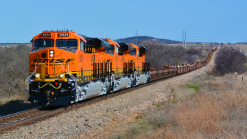 Картинка техника поезда рельсы локомотив состав