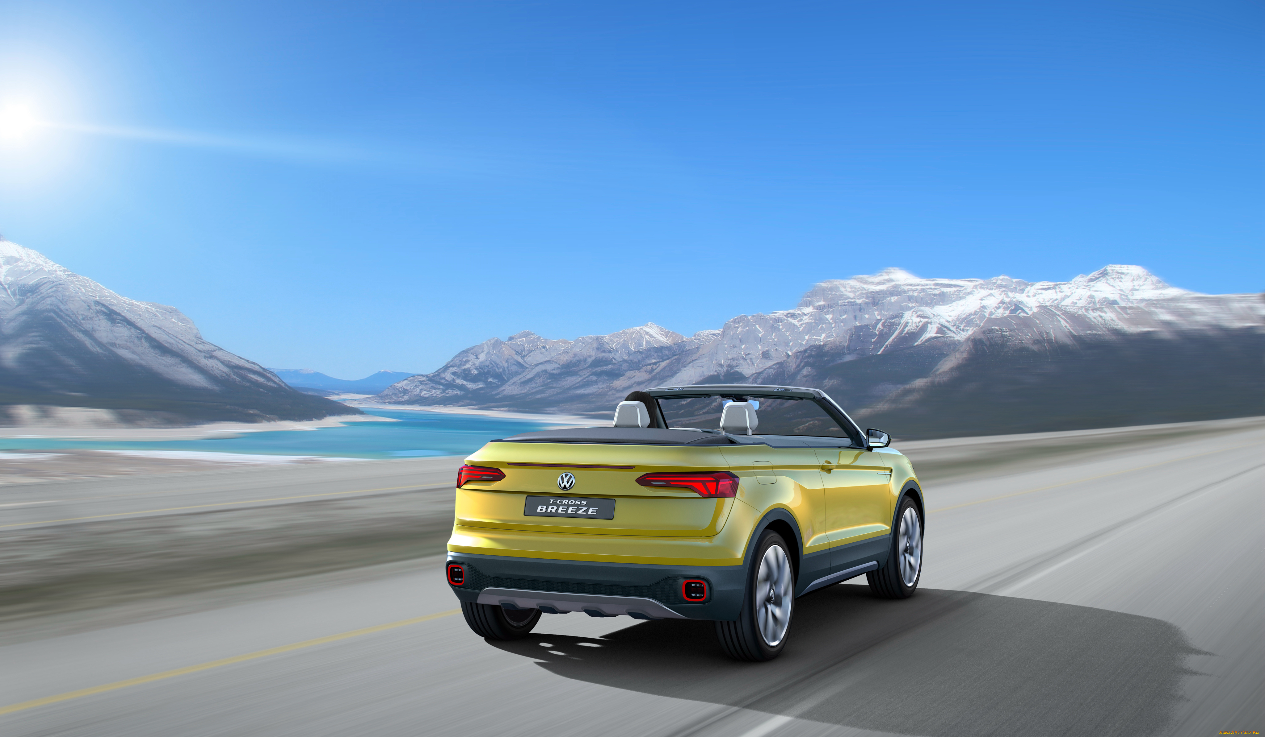 автомобили, volkswagen, t-cross, breeze, concept, 2016г