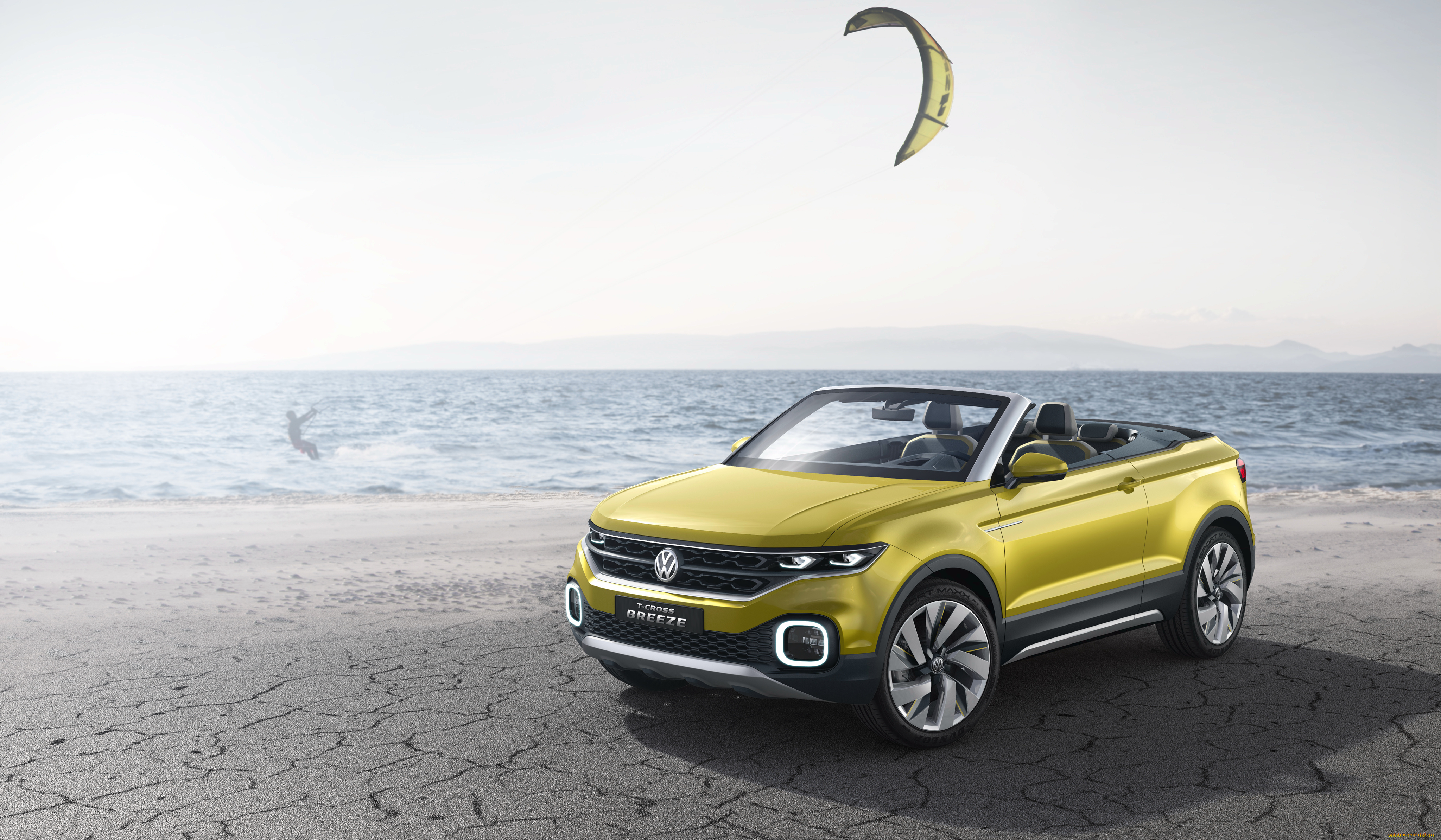 автомобили, volkswagen, t-cross, breeze, concept, 2016г