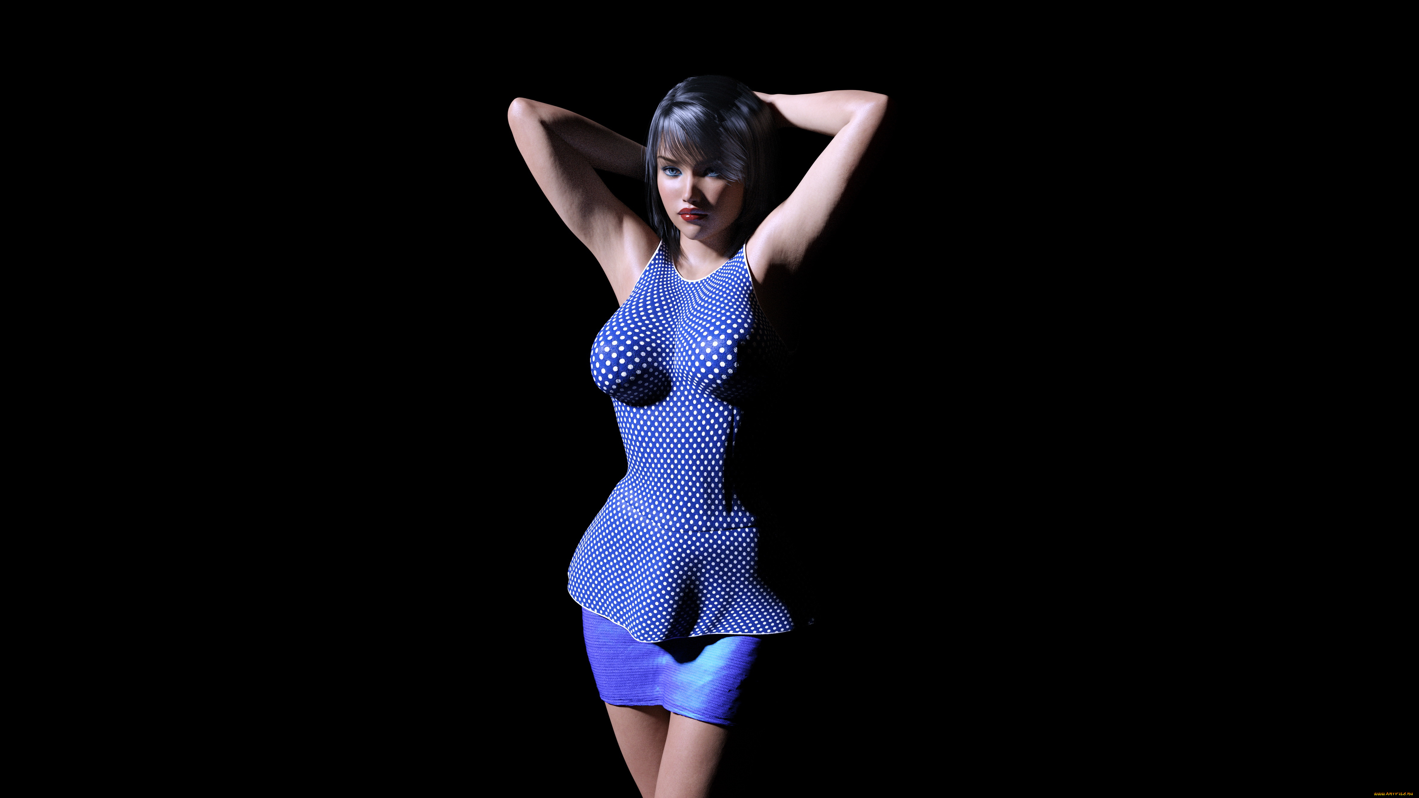 3д, графика, люди, , people, фон, взгляд, девушка