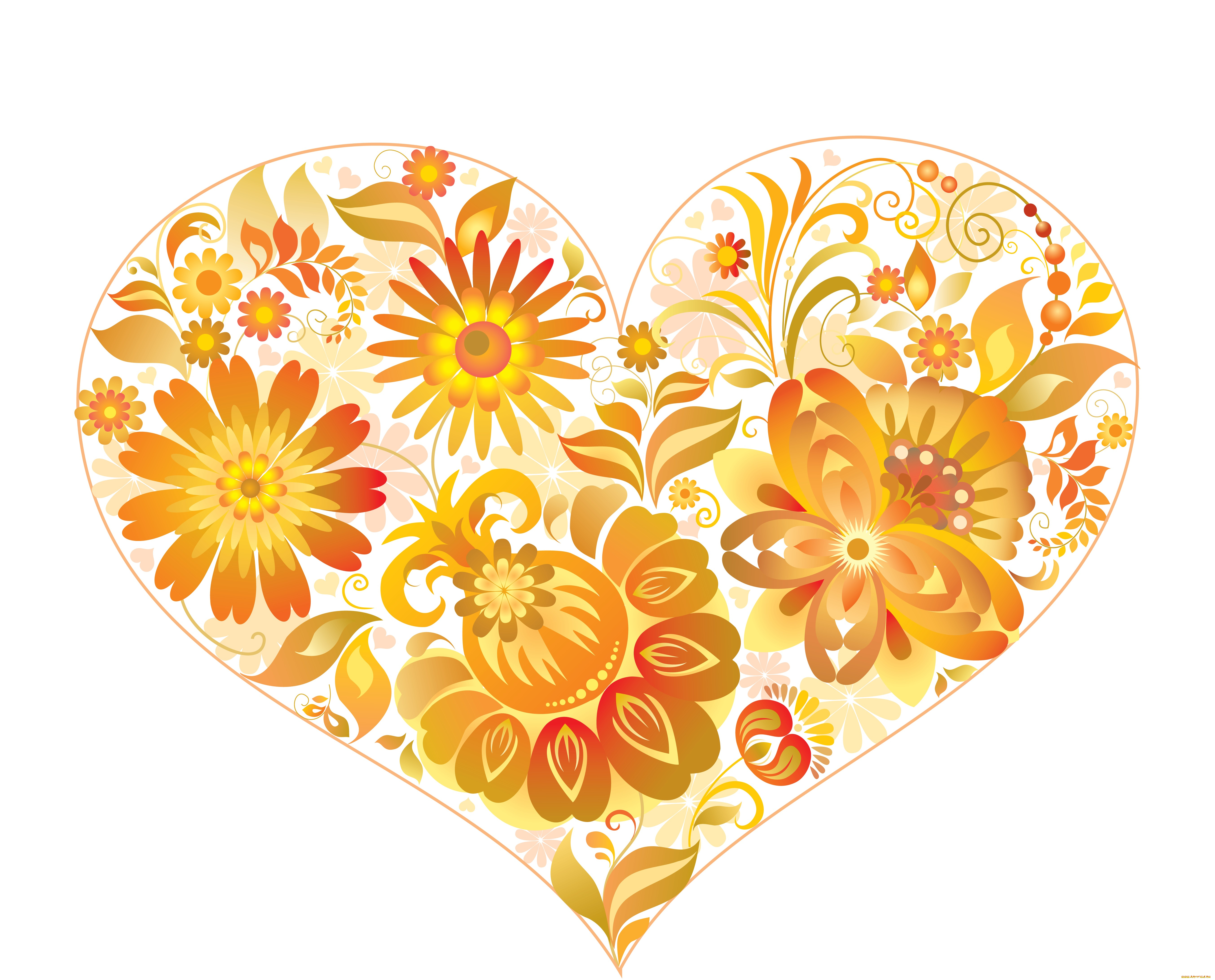 векторная, графика, цветы, , flowers, цветы, фон, лепестки