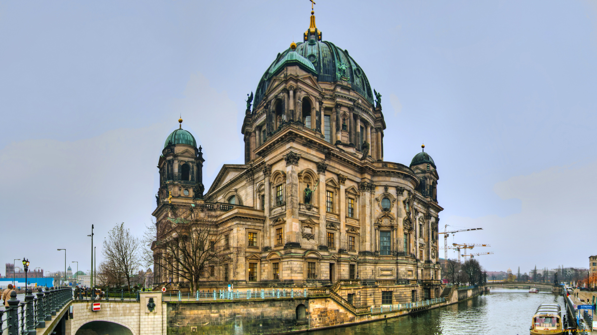 berliner, dom, , berlin, города, берлин, , германия, собор