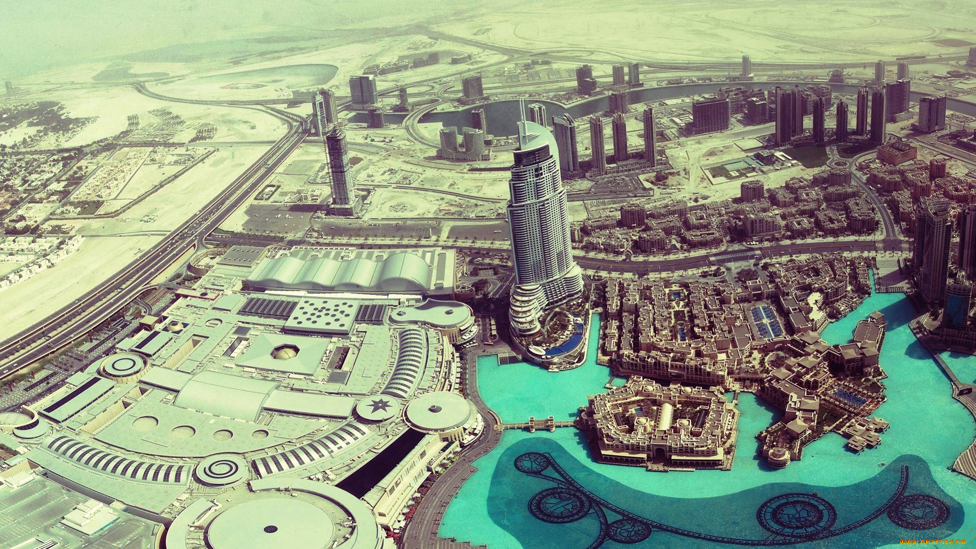 города, абу-даби, , оаэ, город, панорама, дома, здания, дороги