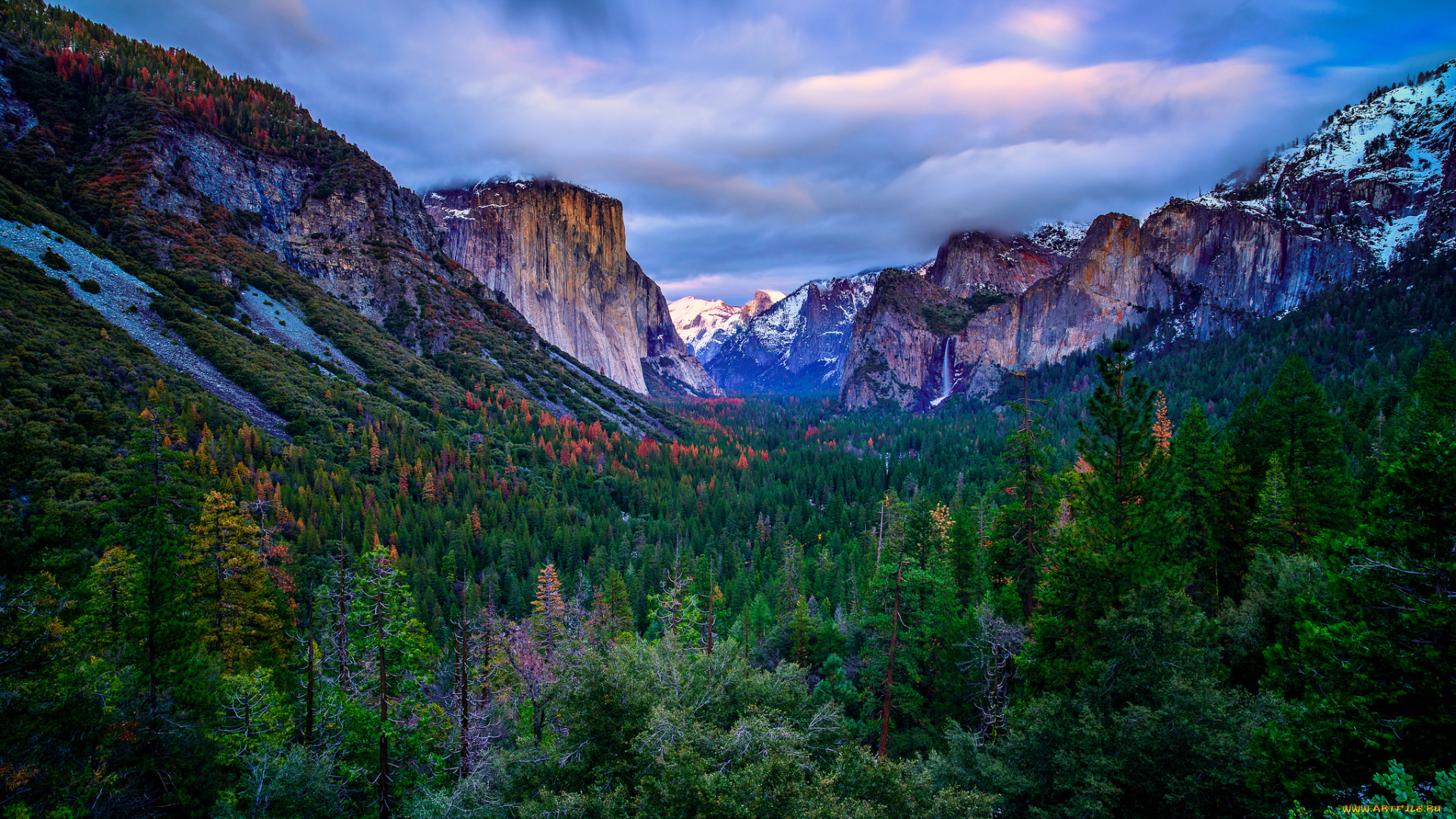 природа, горы, ущелье