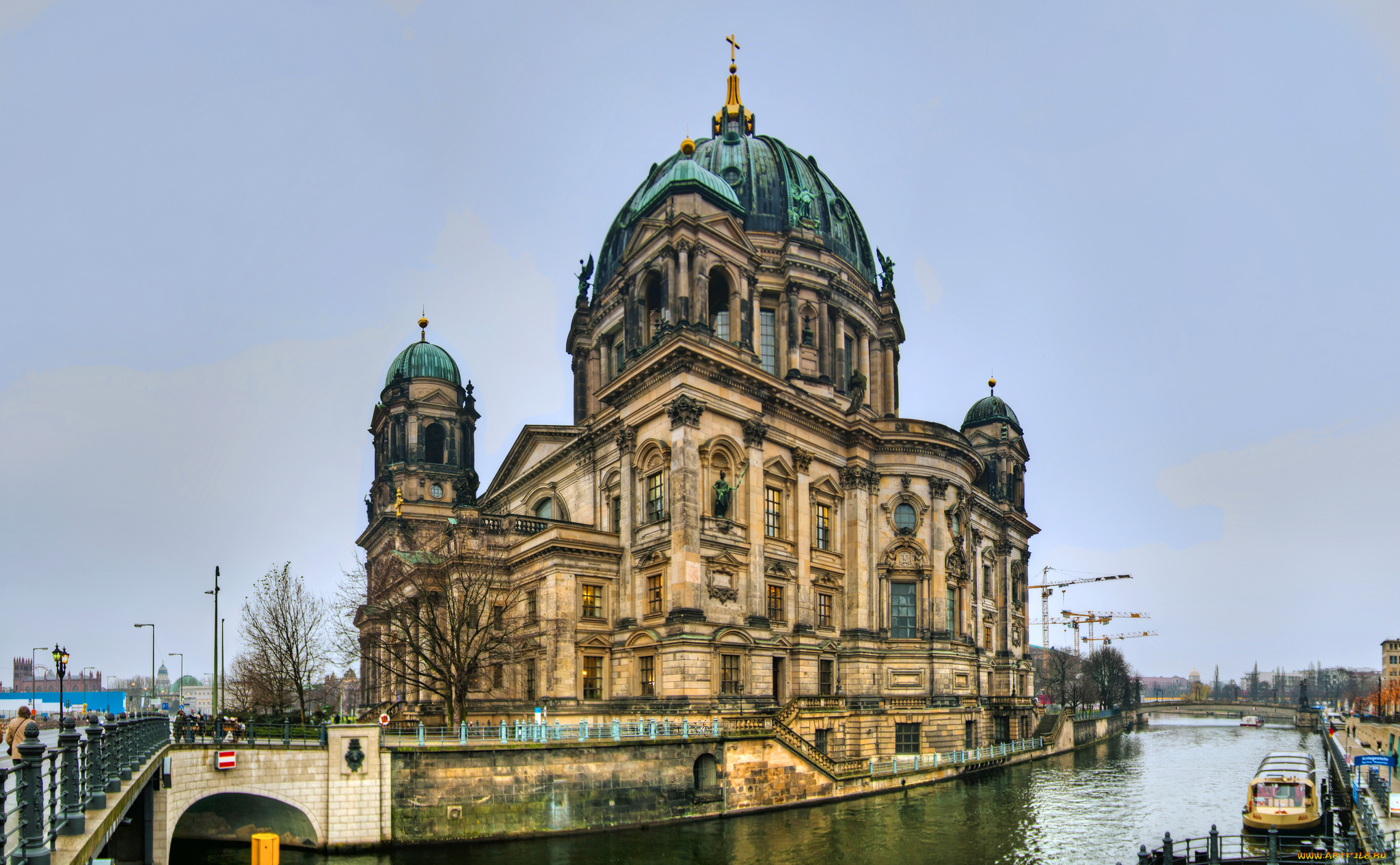 berliner, dom, , berlin, города, берлин, , германия, собор