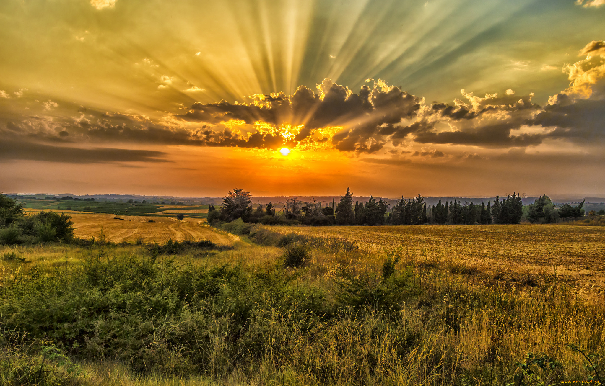 природа, восходы, закаты, рассвет