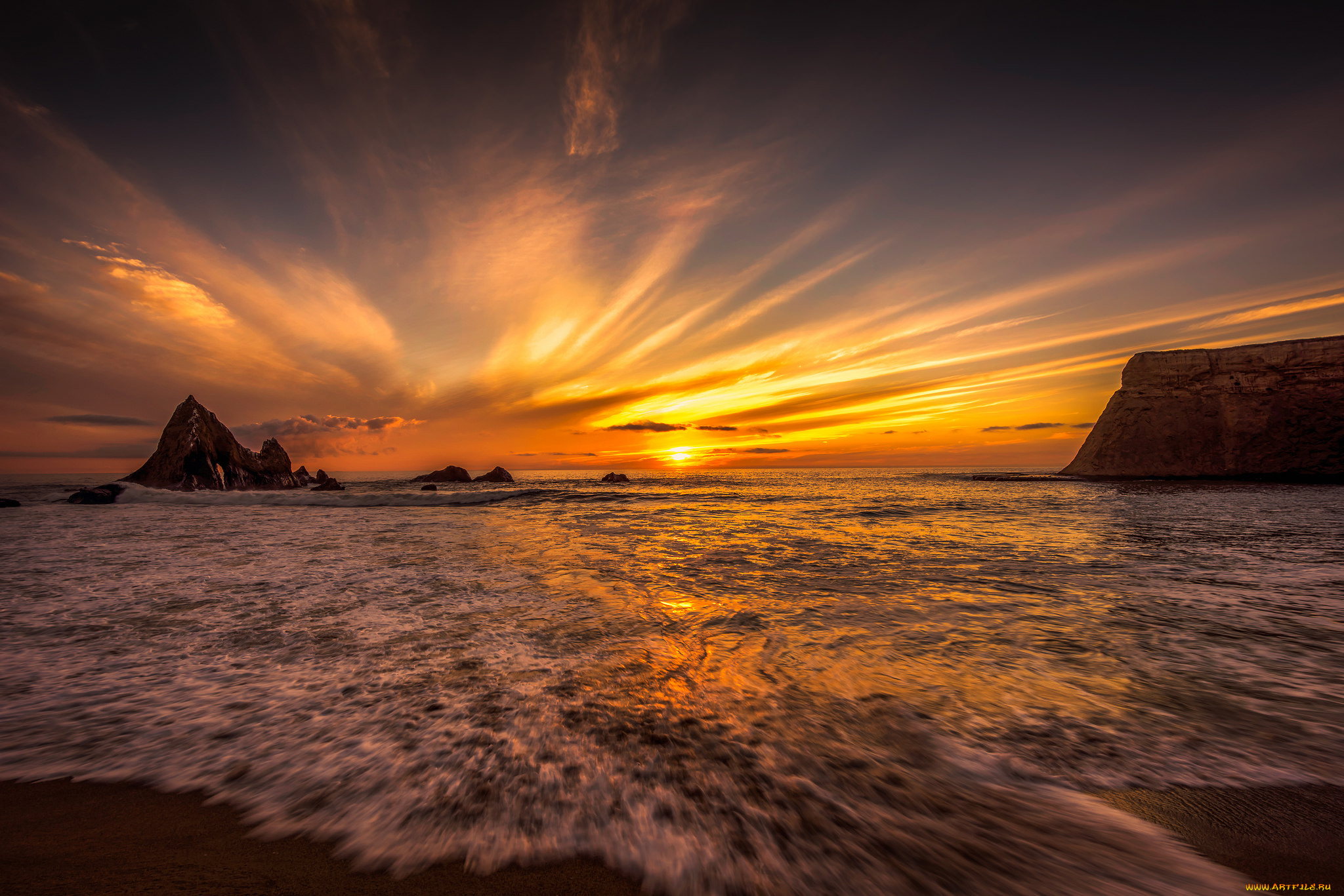 природа, восходы, закаты, рассвет