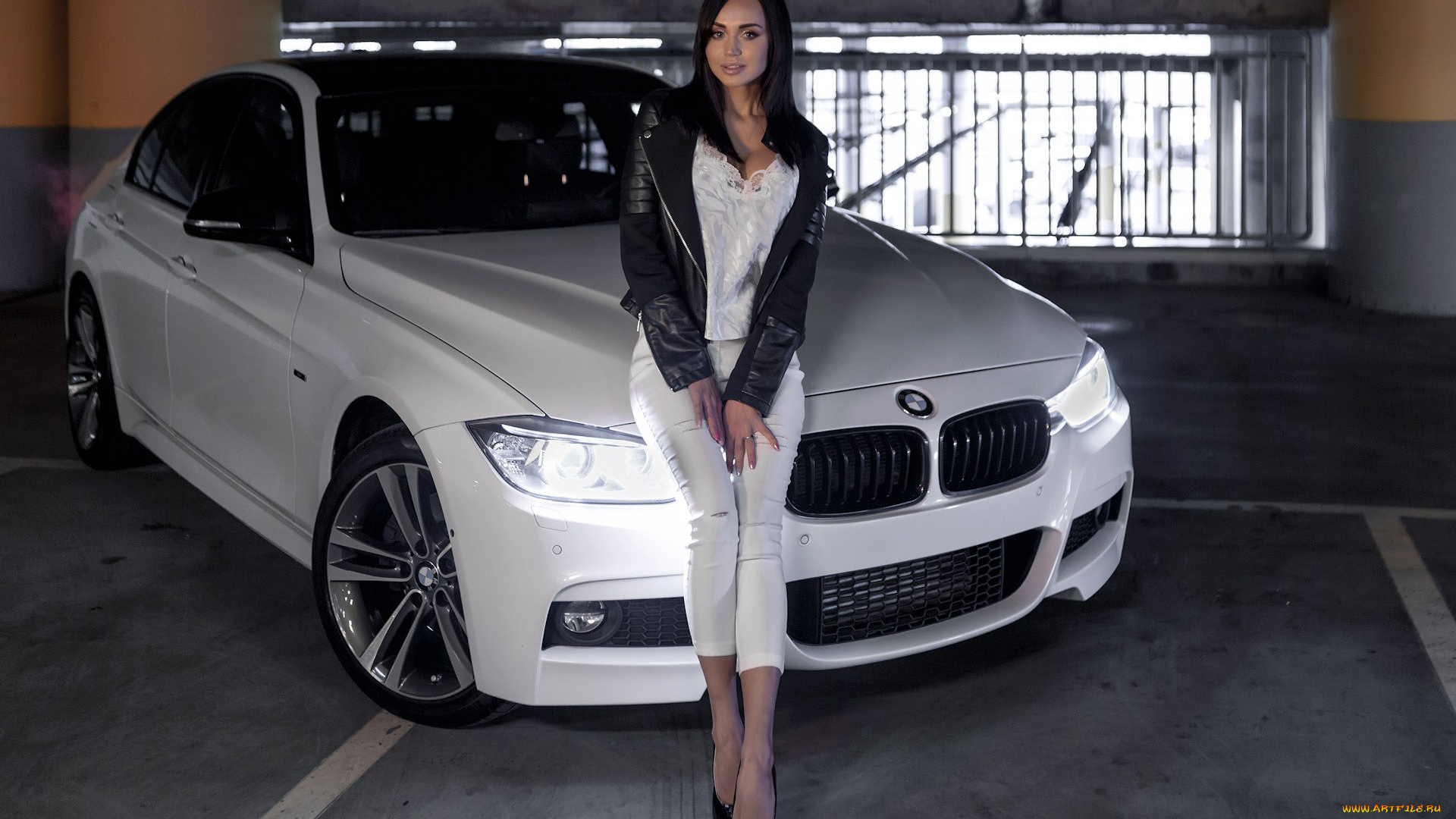 автомобили, -авто, с, девушками, bmw